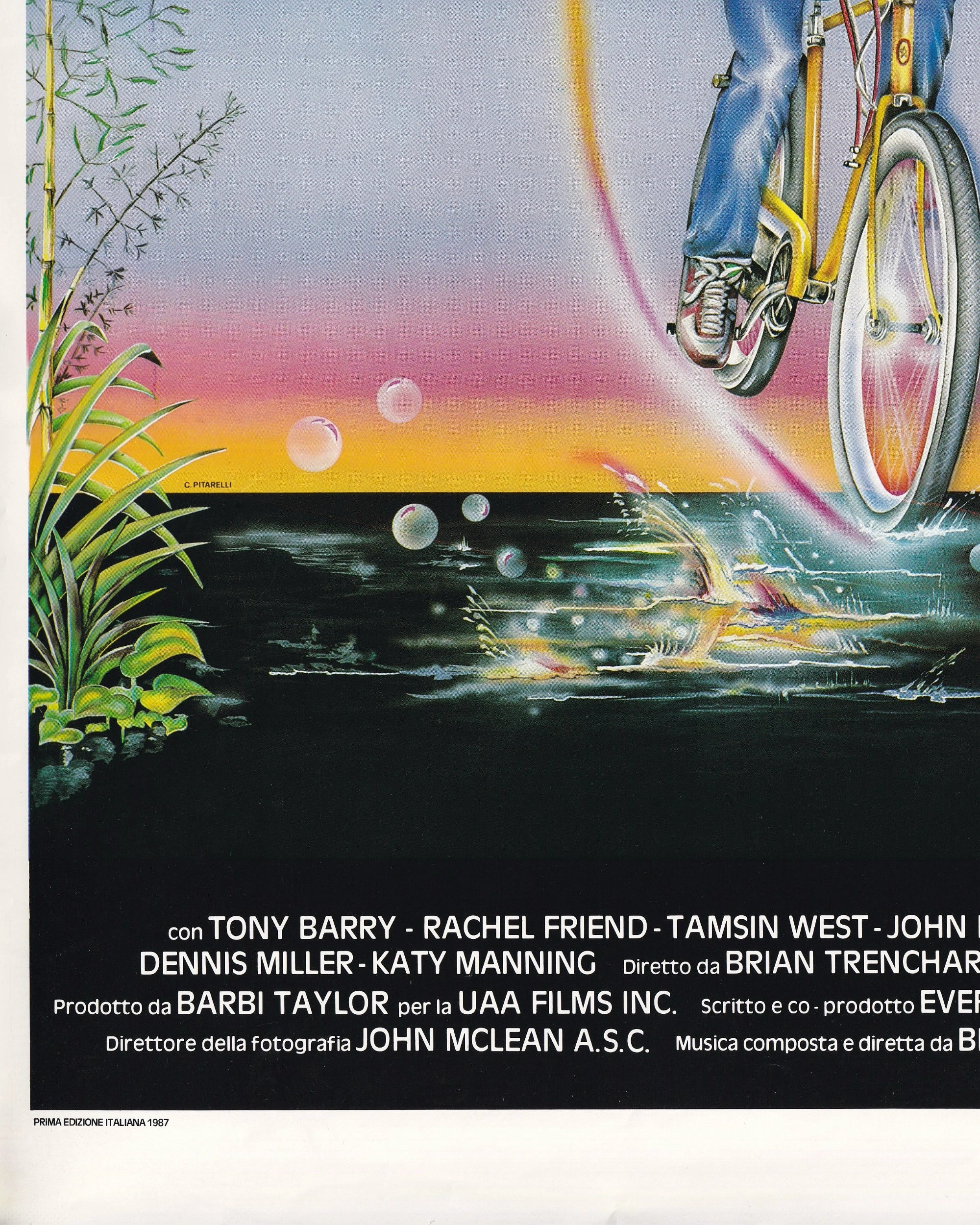 Il Mistero del Lago Scuro Cinema Posters Props!