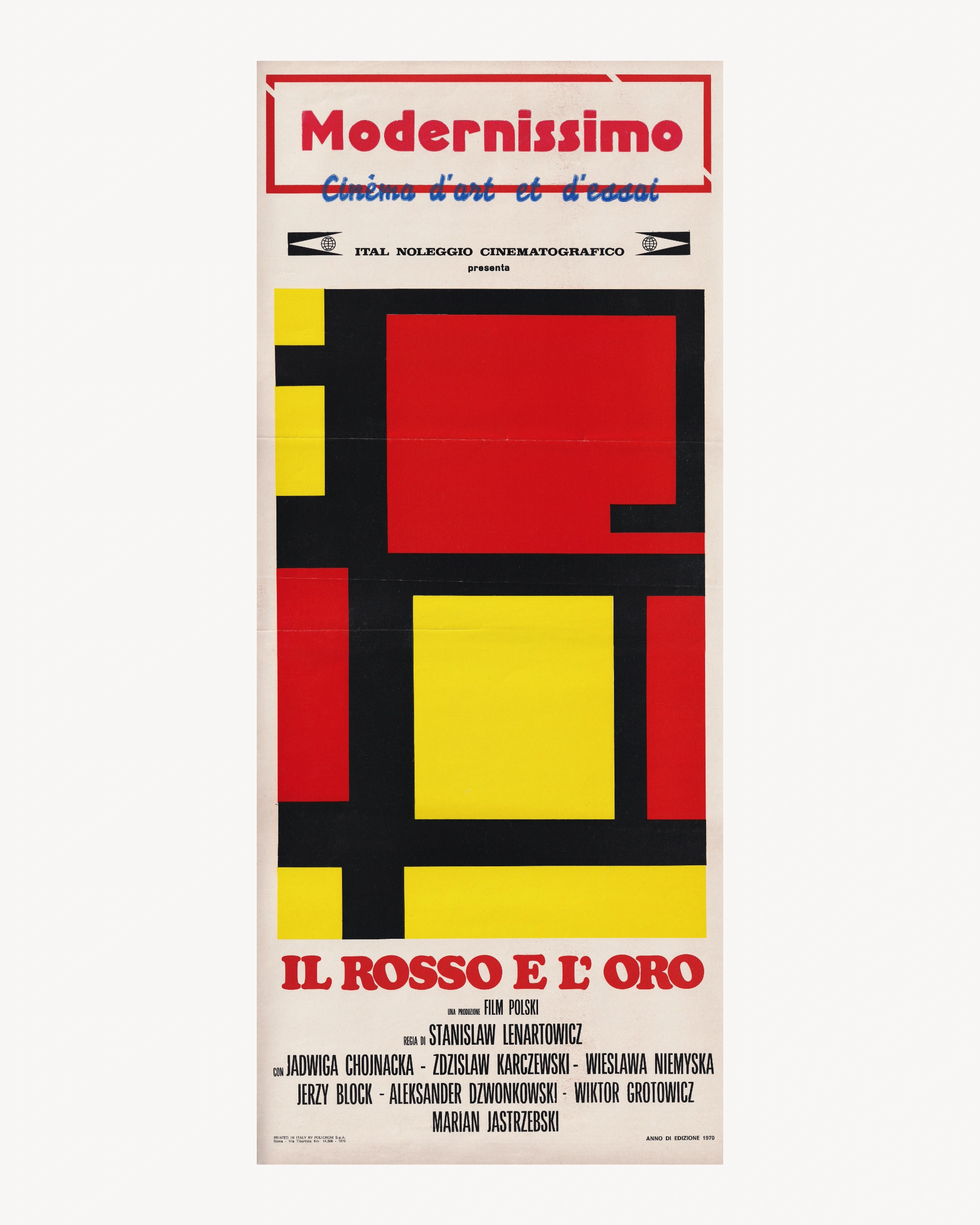 Il Rosso e l’Oro Cinema Posters Props!