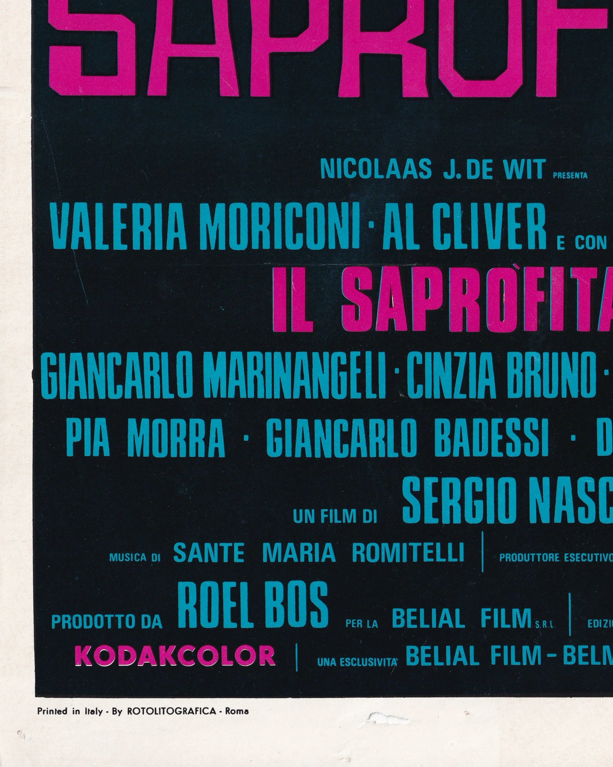 Il Saprofita Cinema Posters Props!