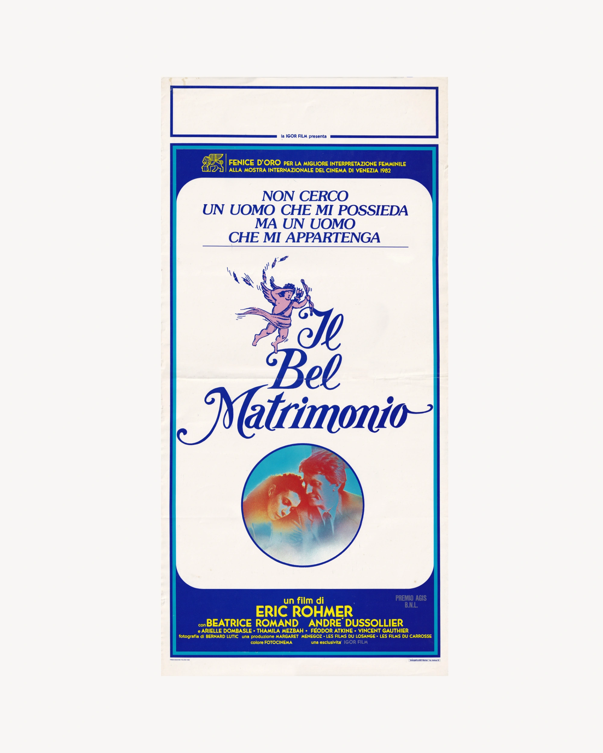 Il bel Matrimonio Cinema Posters Props!