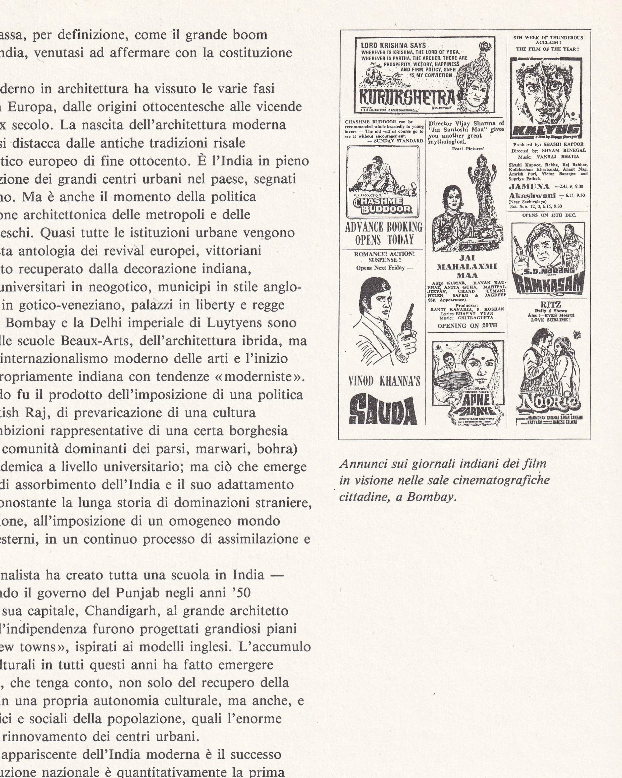 India - Touring Club Italiano 1985 World Touring Club Italiano