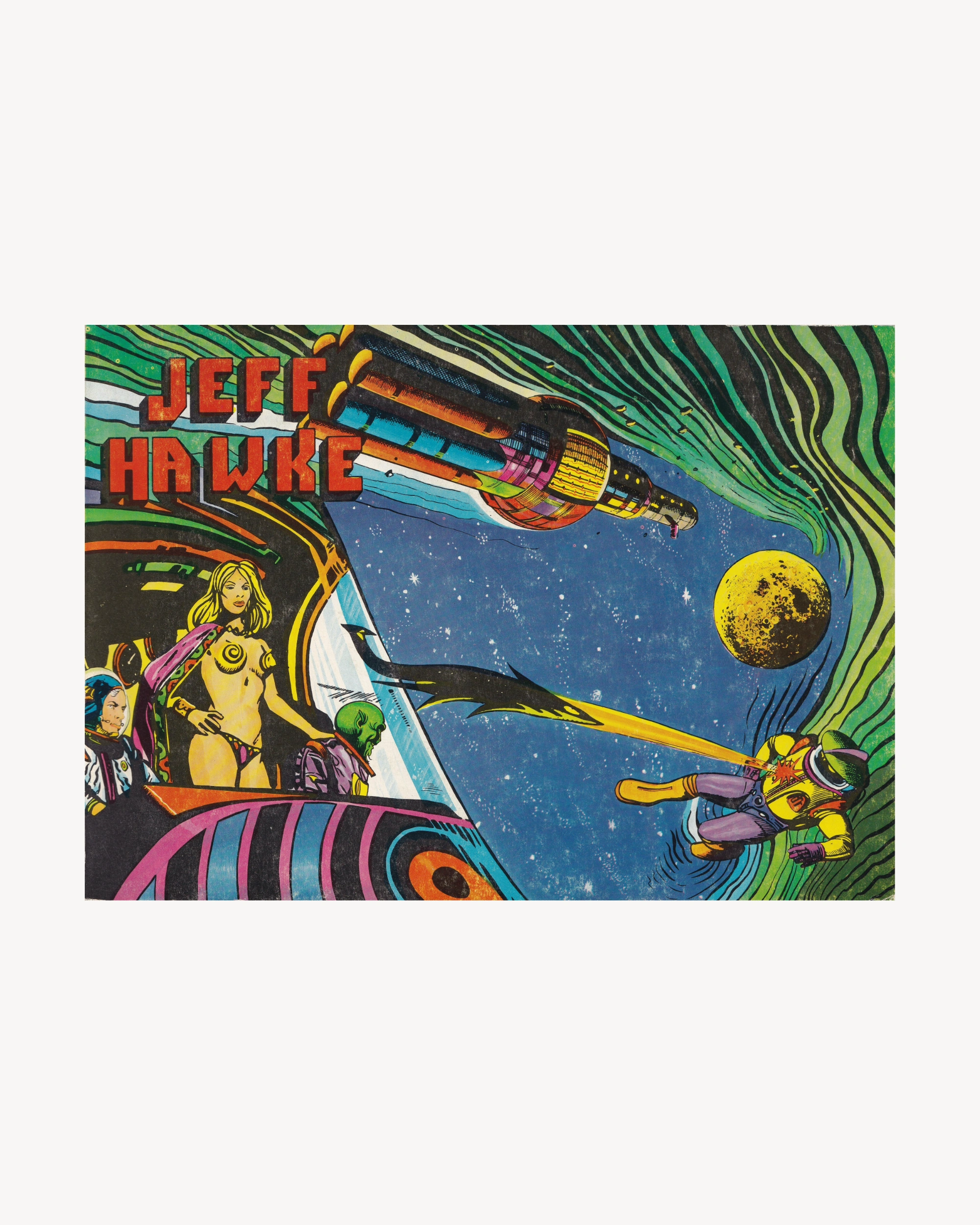 Jeff Hawke - Selena Comics Props!