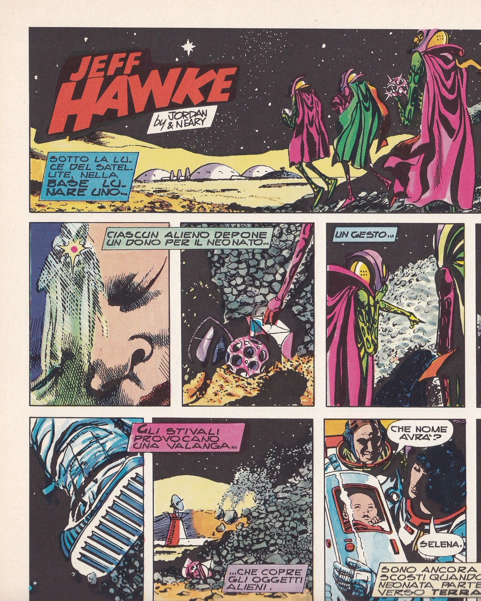 Jeff Hawke - Selena Comics Props!