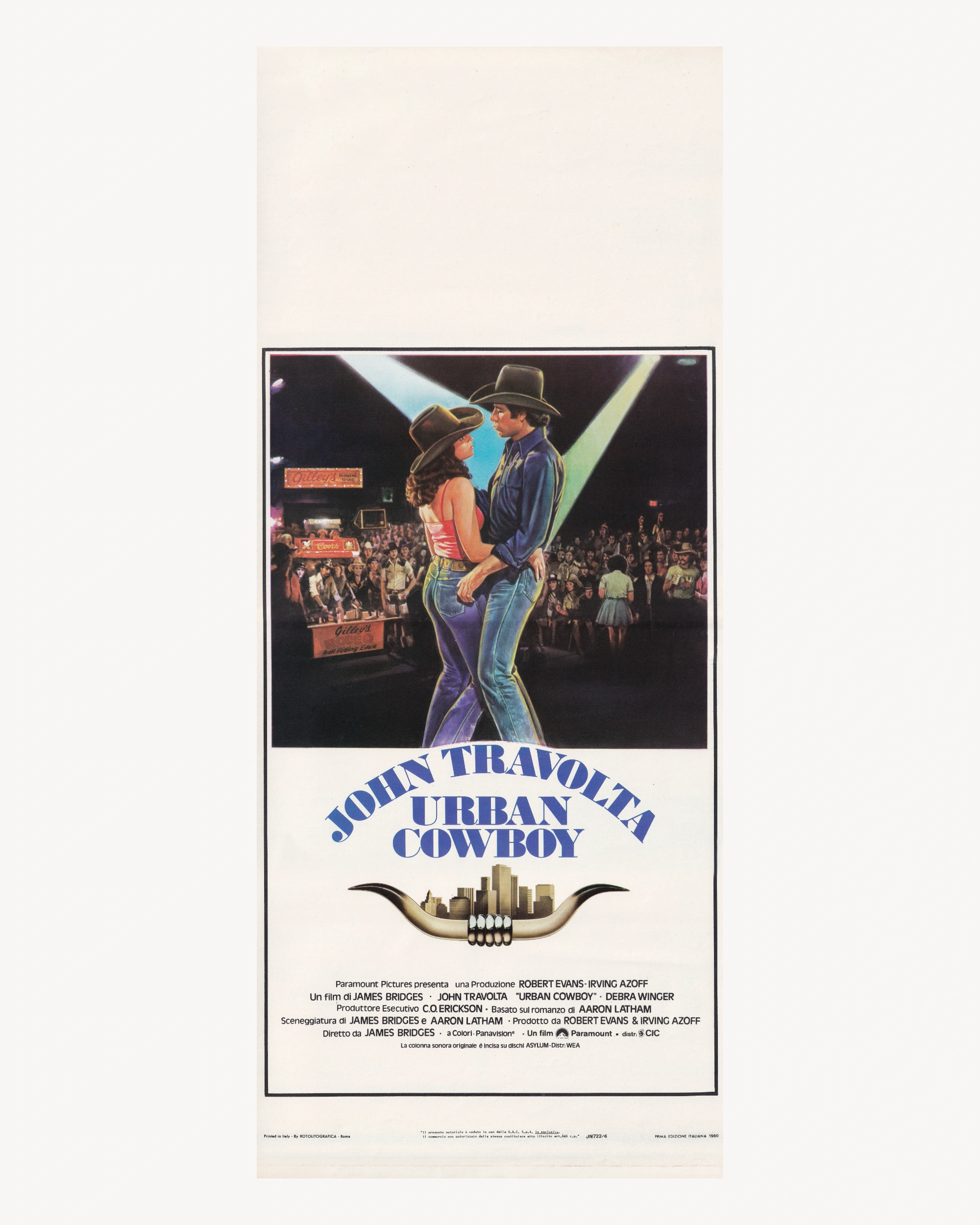 John Travolta - Urban Cowboy Cinema Posters Props!