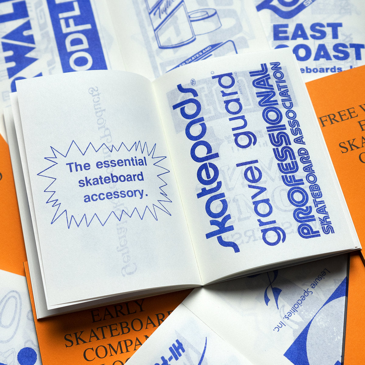 KFAX11- FREE WHEELIN' EARLY SKATEBOARD COMPANY LOGOS Art Books Klasse Wrecks