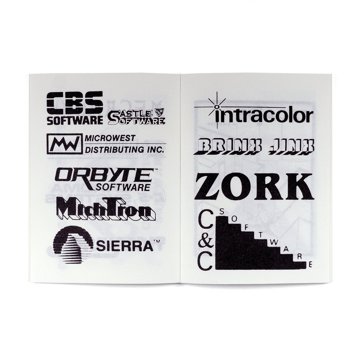 KFAX4 - LOGOS OF THE EARLY COMPUTER SOFTWARE SCENE Art Books Klasse Wrecks