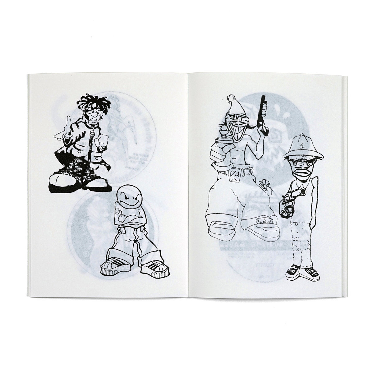 KFAX5 Rudeboys - Mascots of the early hardcore jungle rave scene. Art Books Klasse Wrecks