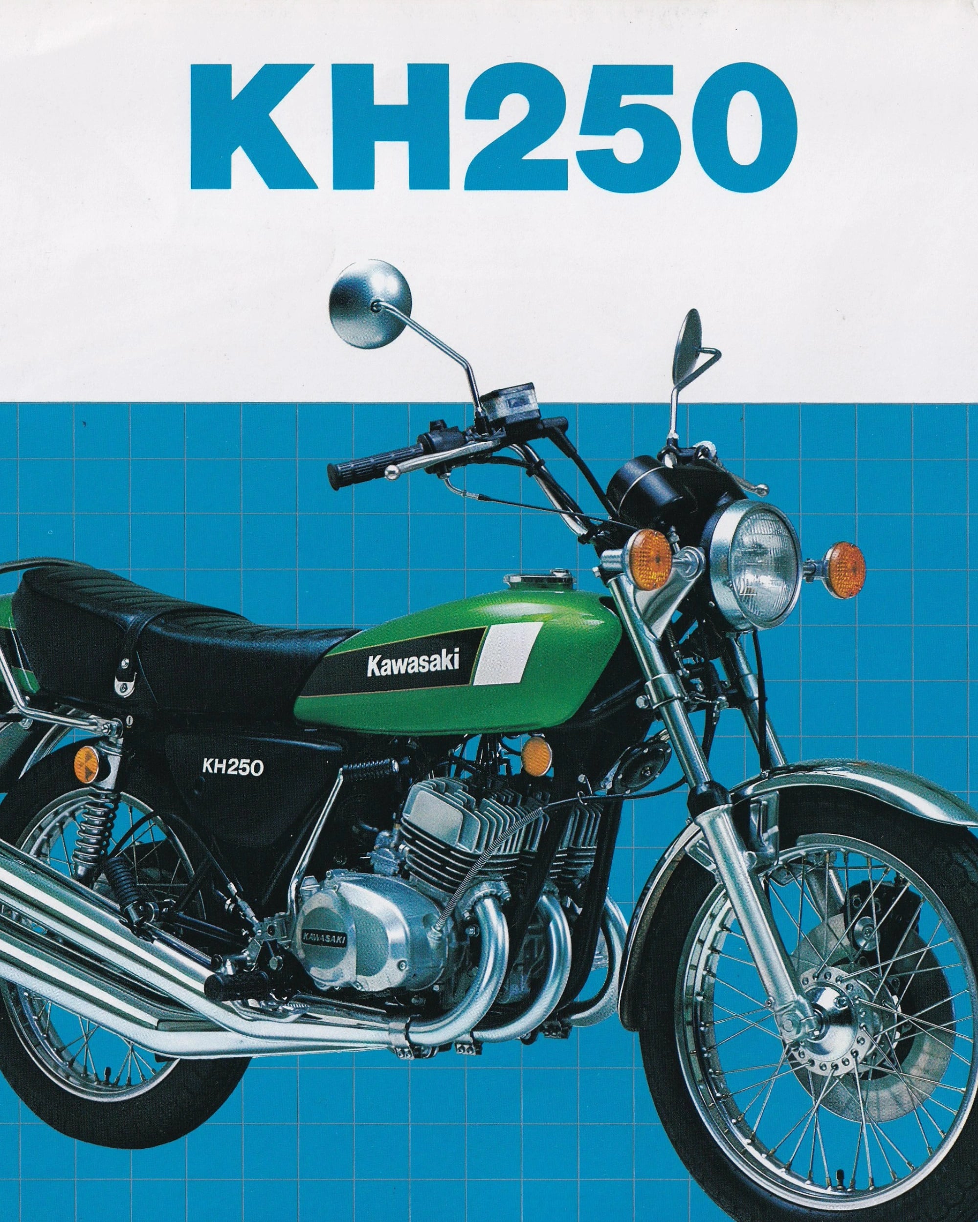 Kawasaki KH250 - Booklet (Jpn) Old Books Kawasaki