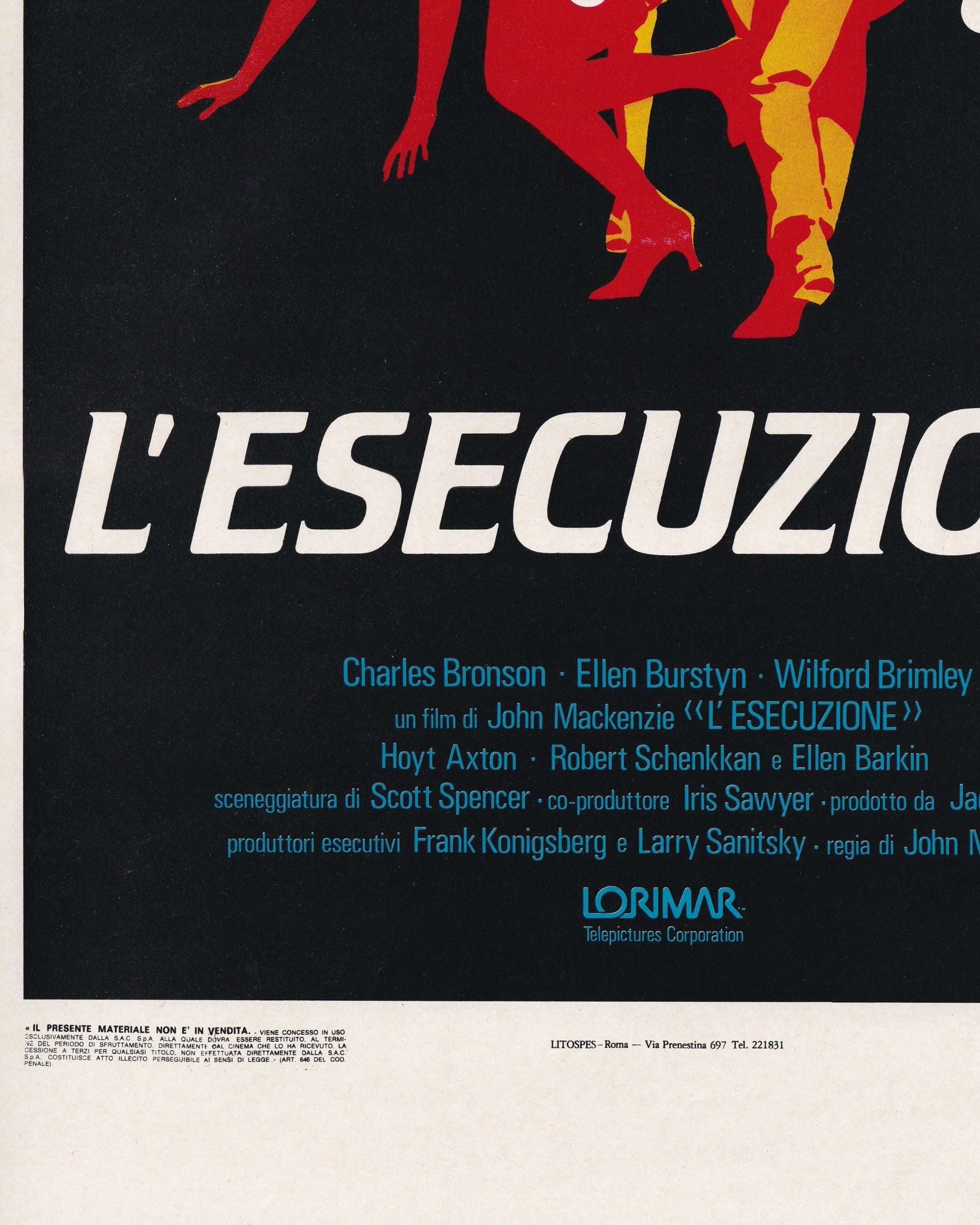 L’Esecuzione Cinema Posters Props!