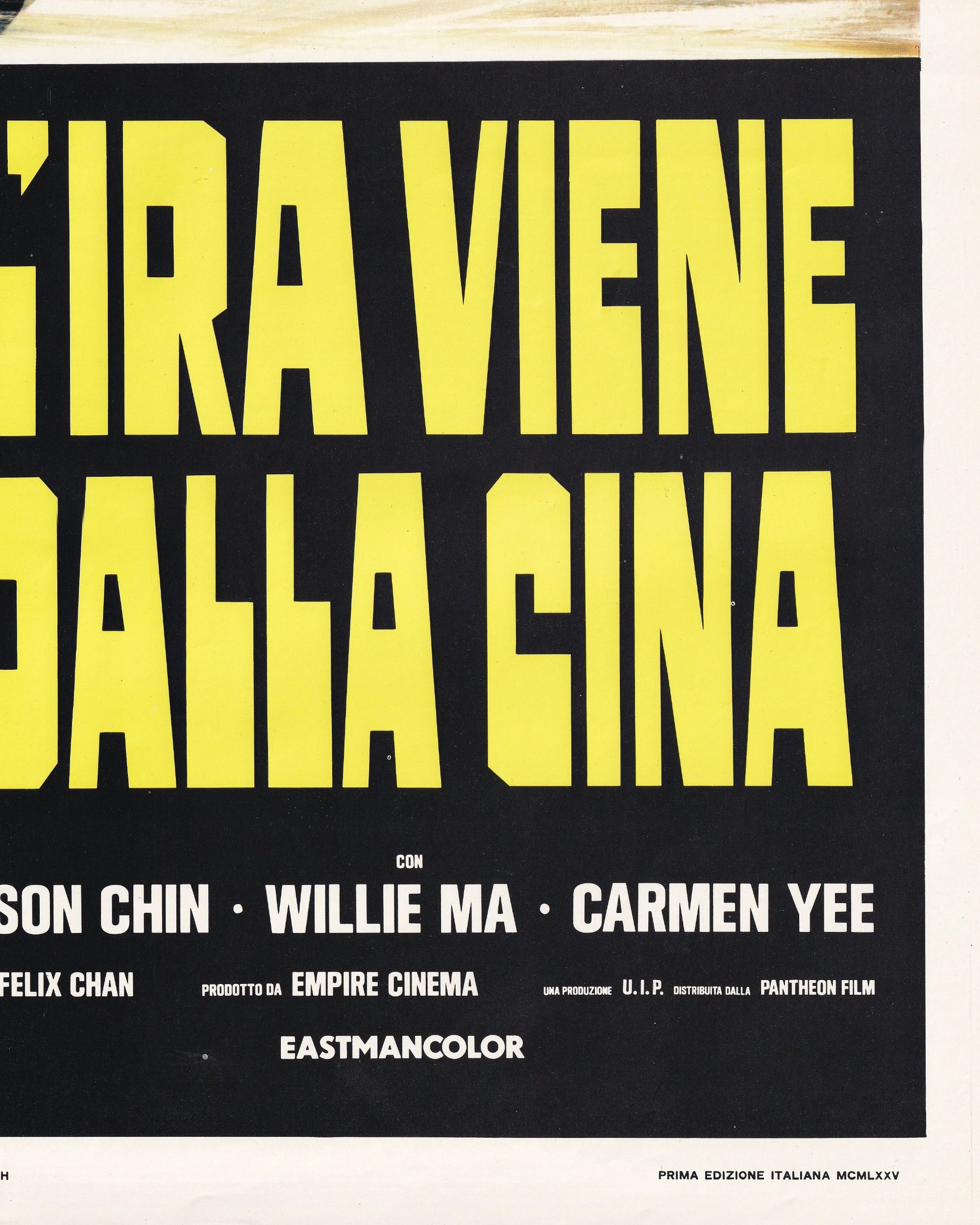L’Ira viene dalla Cina Cinema Posters Props!