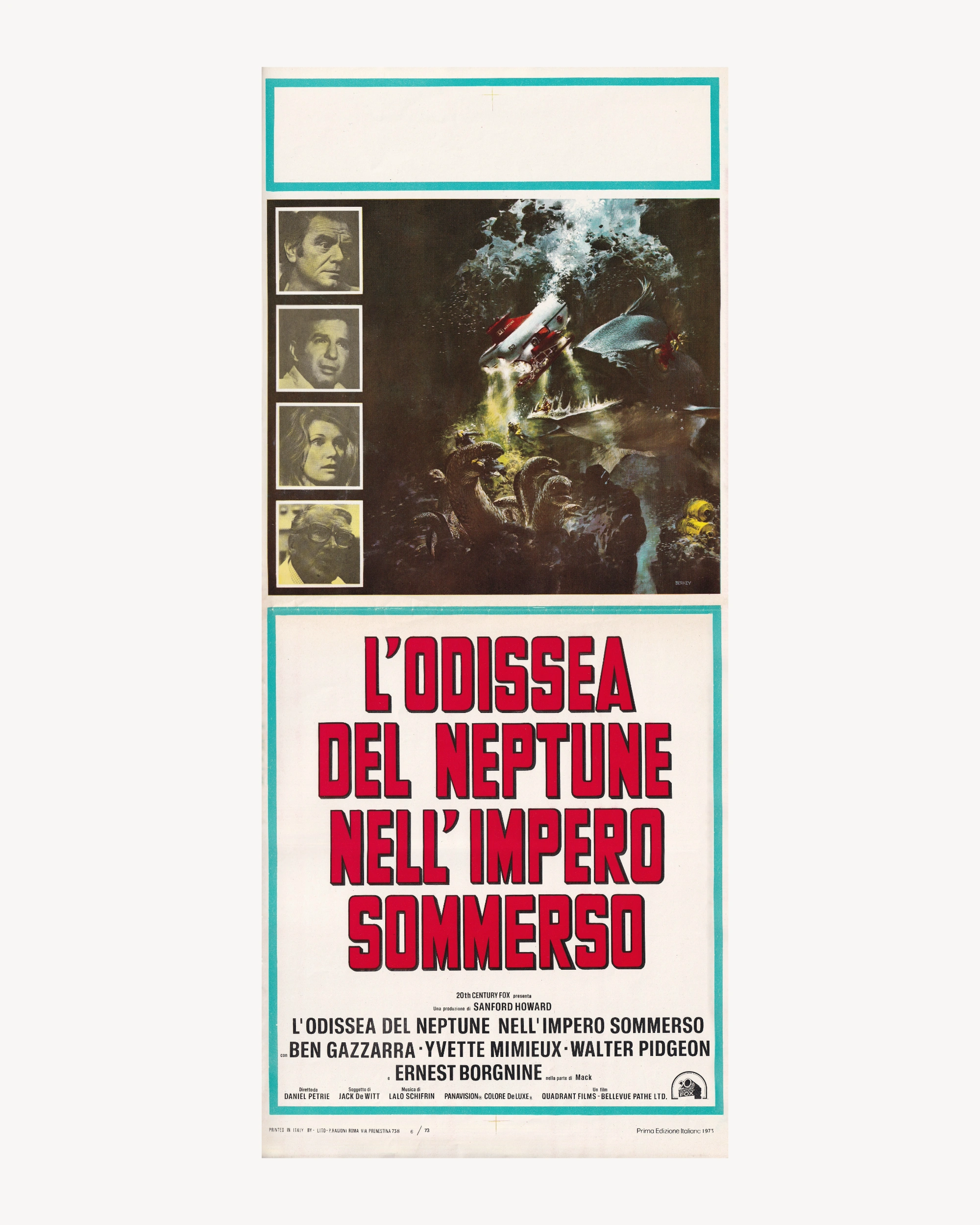 L’Odissea di Neptune nell’Impero Sommerso Cinema Posters Props!