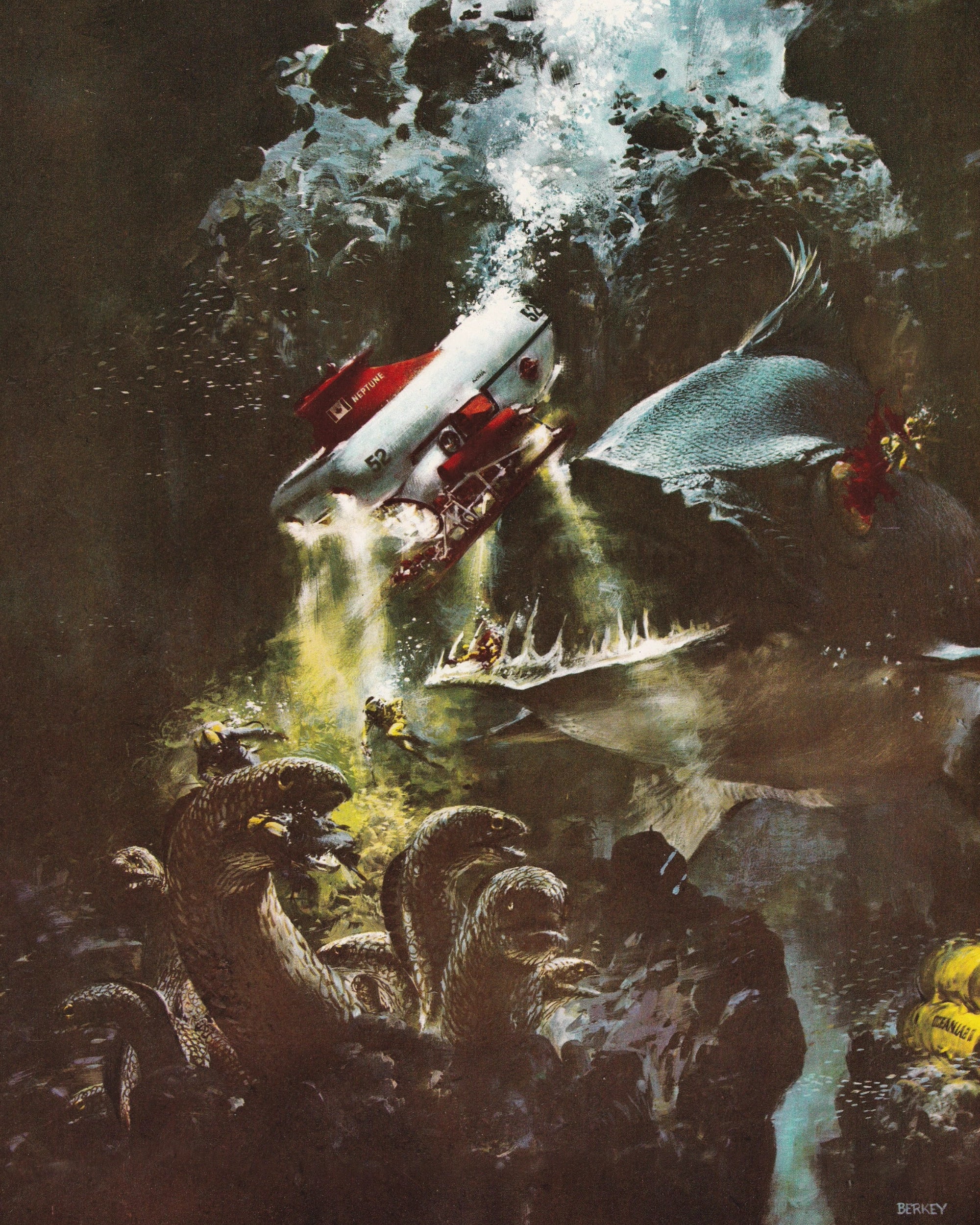 L’Odissea di Neptune nell’Impero Sommerso Cinema Posters Props!