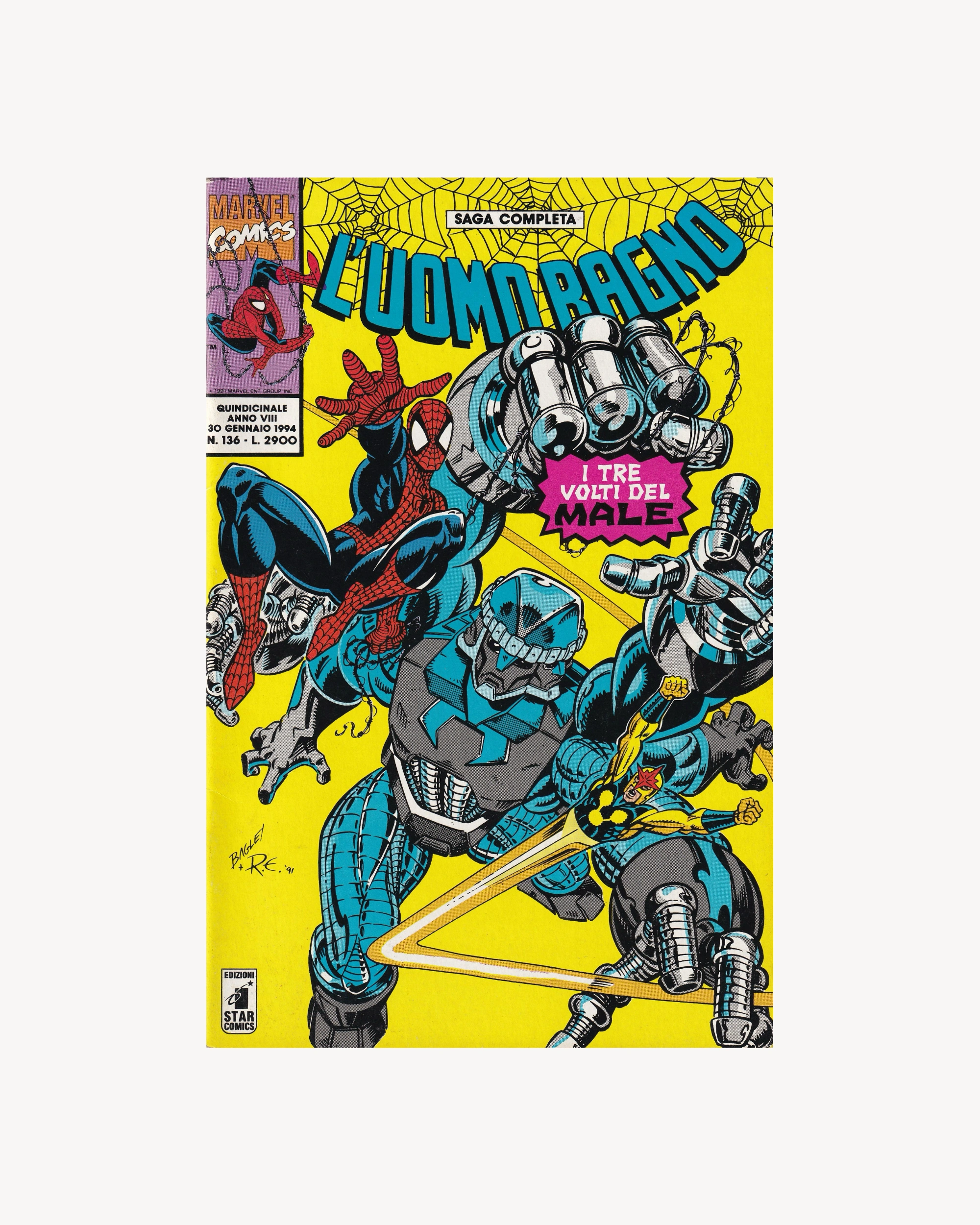 L’Uomo Ragno - I Tre volti del Male n.136 1994 Comics Marvel Comics