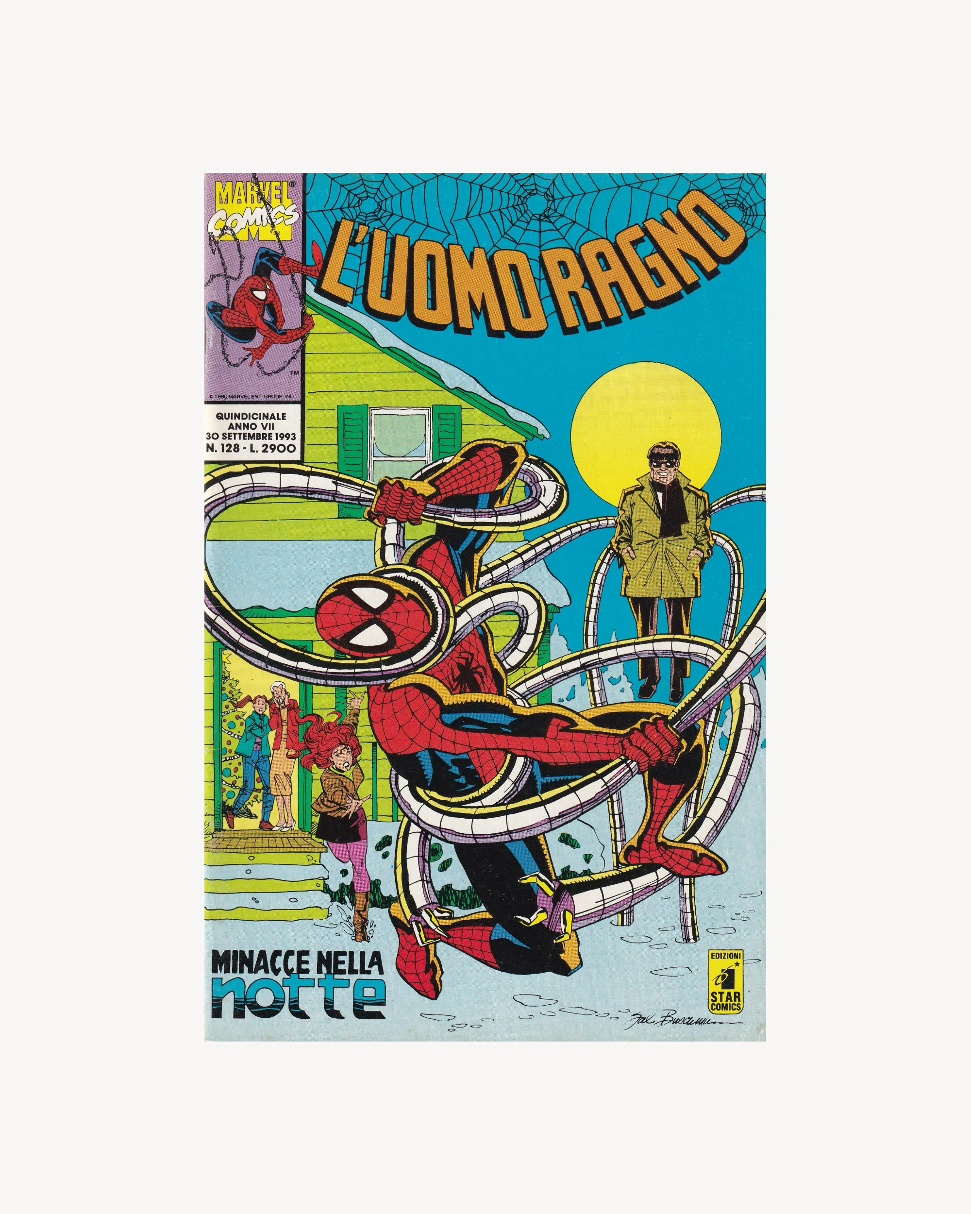 L’Uomo Ragno - Minacce nella Notte n.128 1993 Comics Marvel Comics