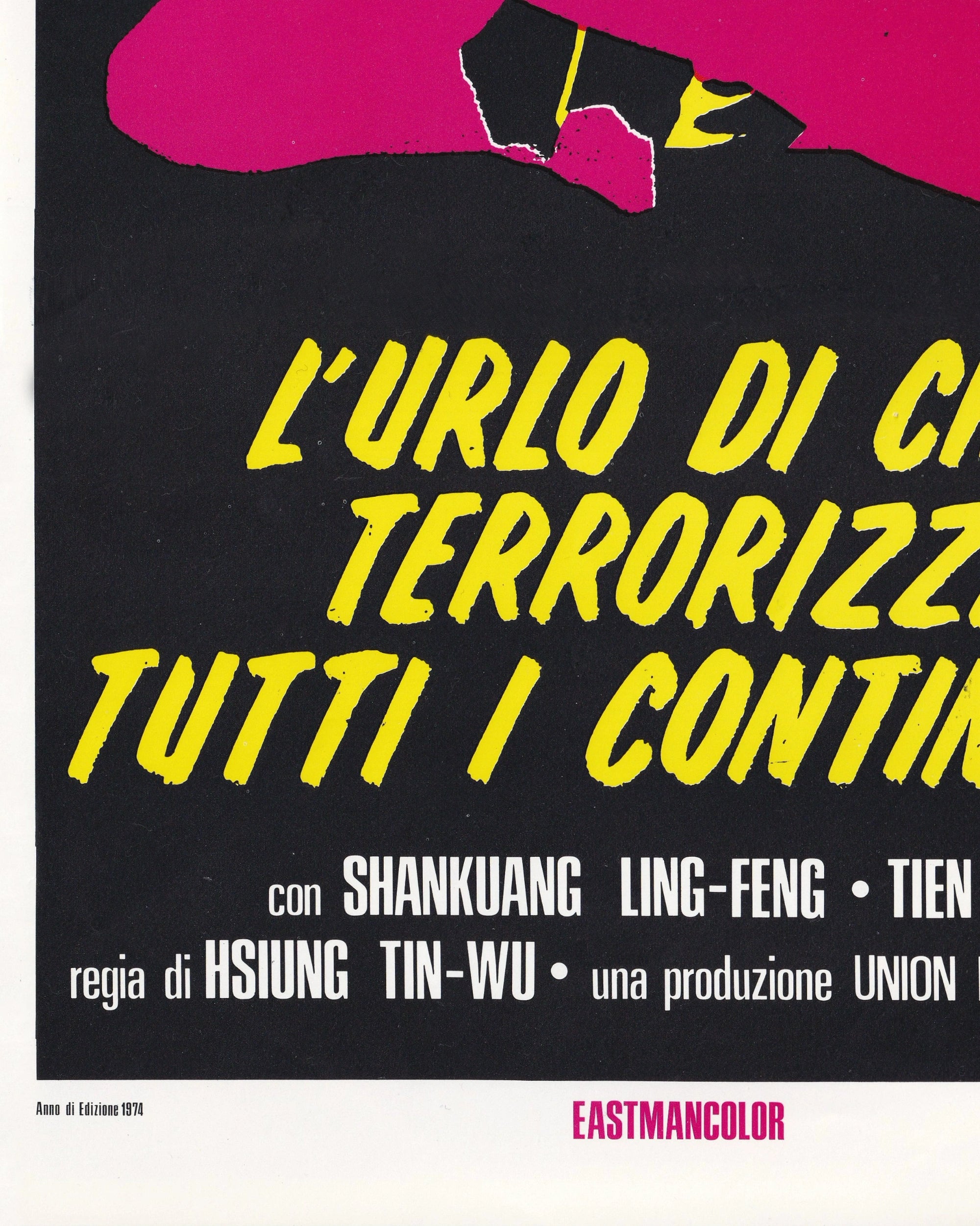 L’urlo di Chen Terrorizza tutti i Continenti Cinema Posters Props!