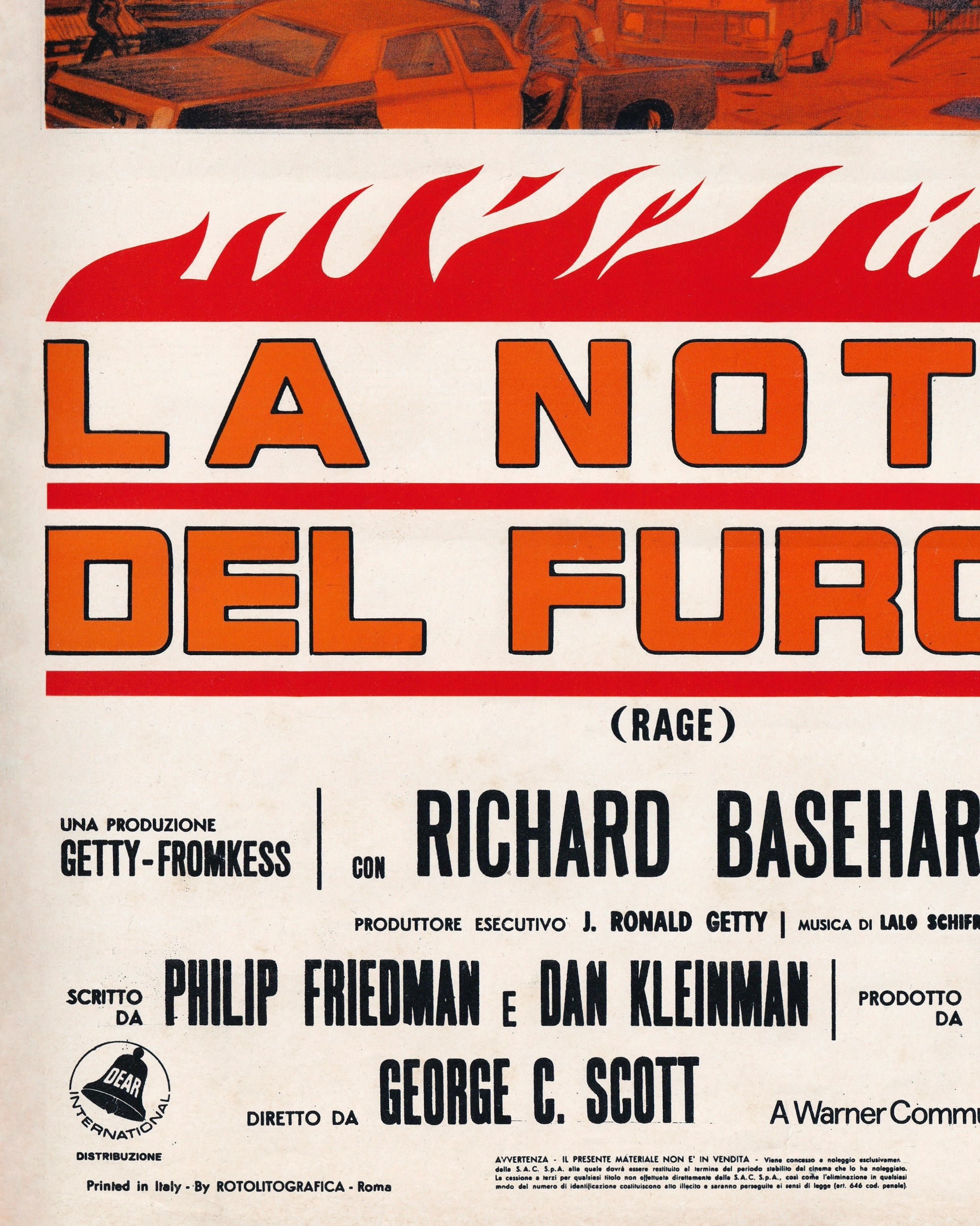 La Notte del Furore Cinema Posters Props!