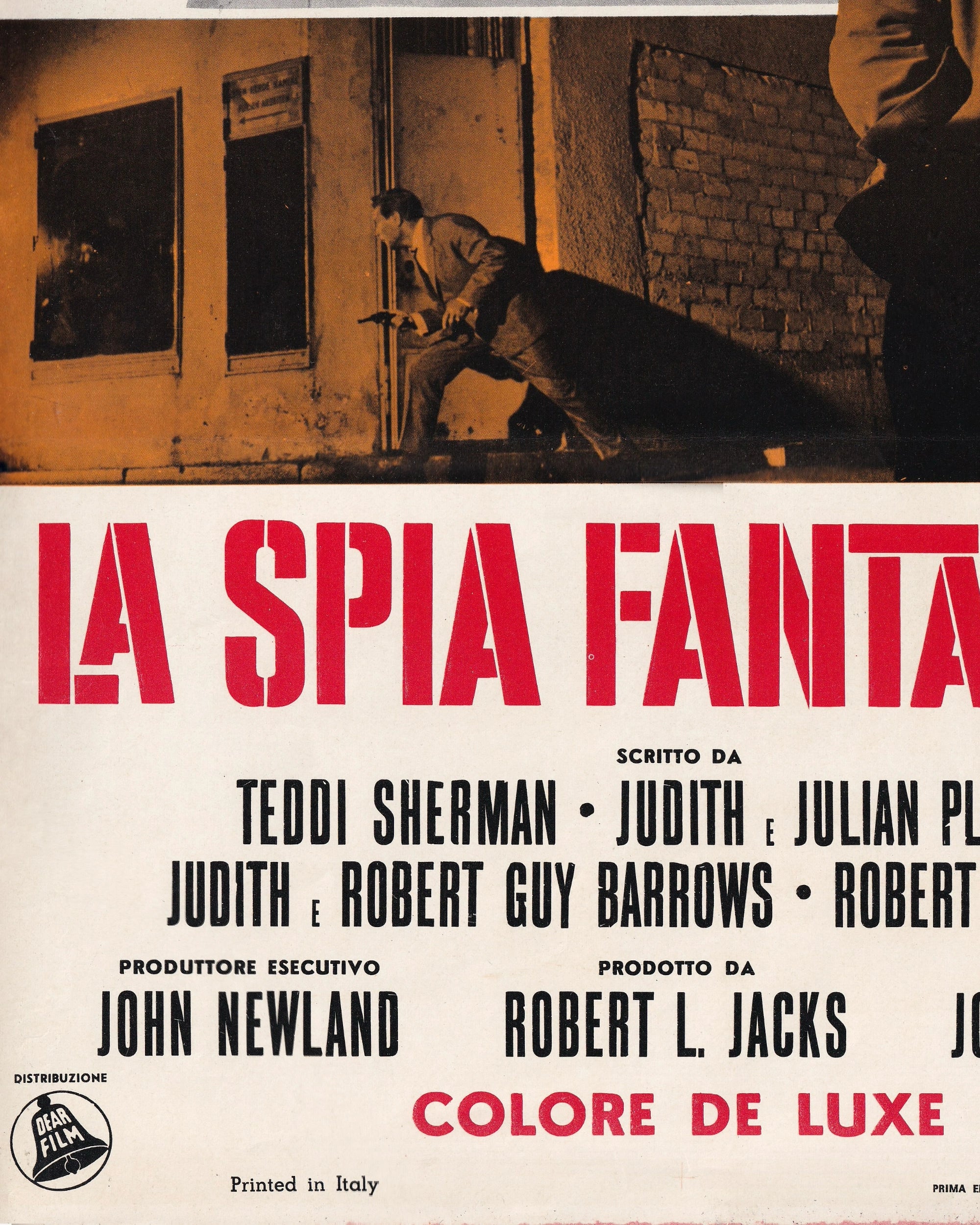 La Spia Fantasma Cinema Posters Props!