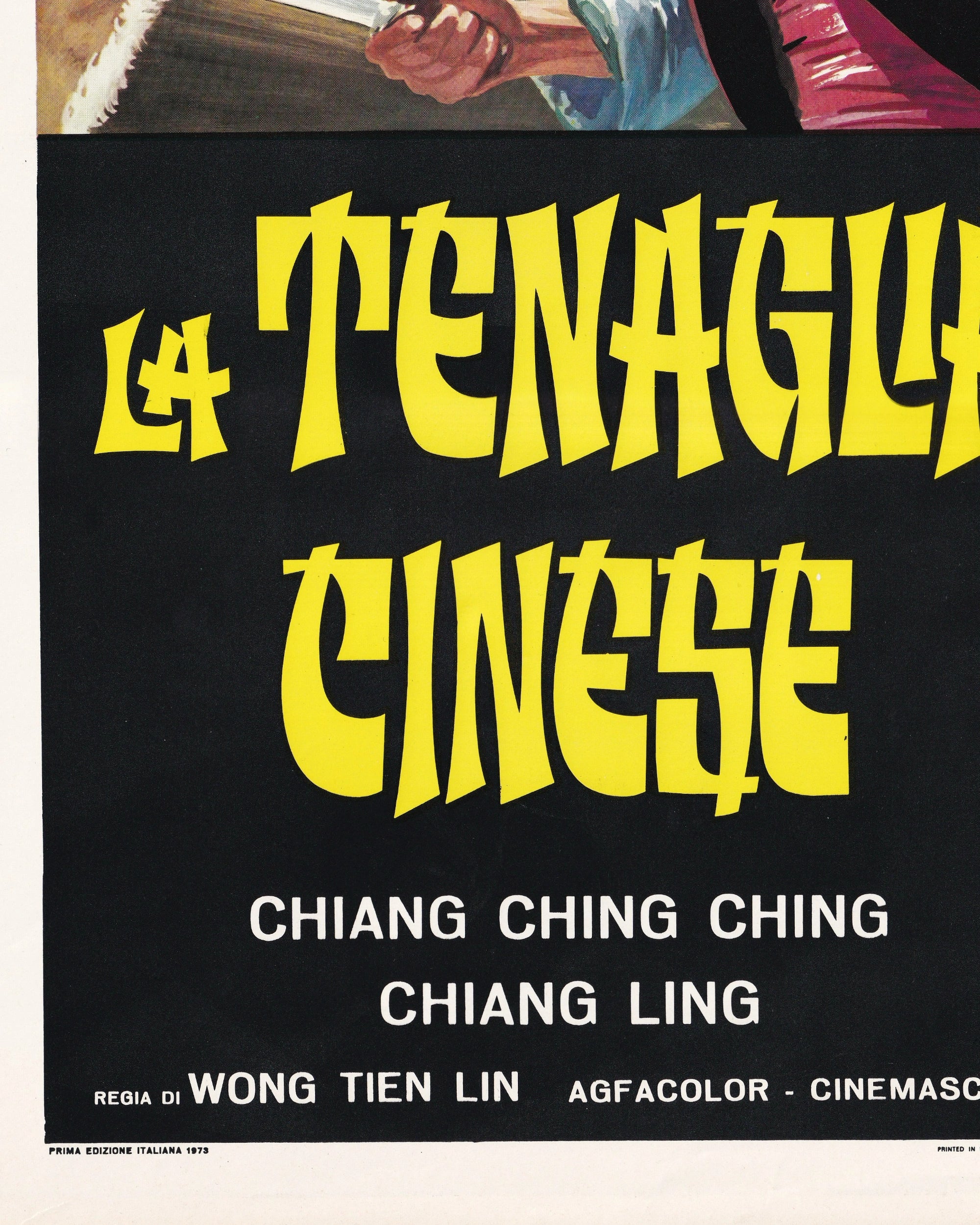 La Tenaglia Cinese Cinema Posters Props!