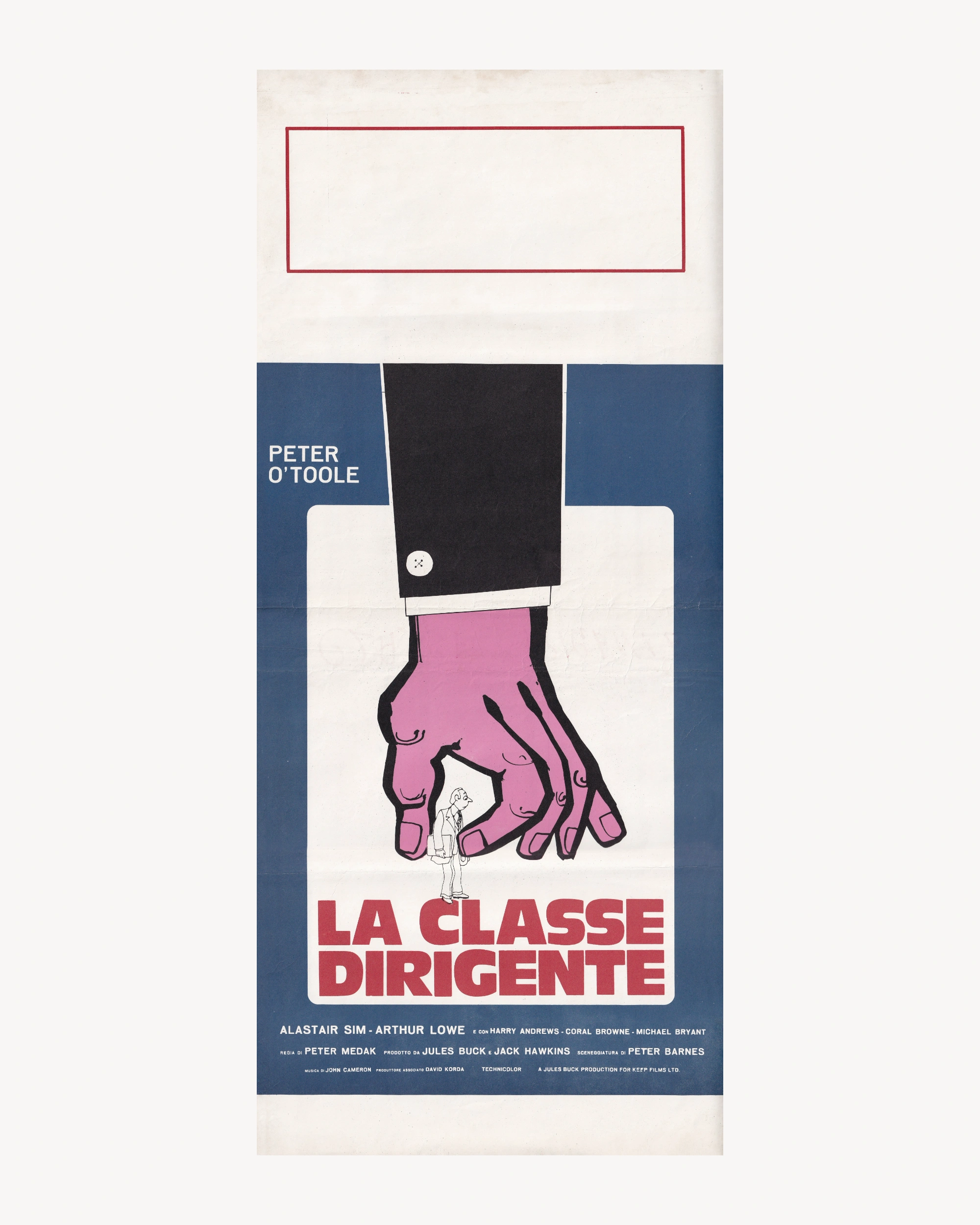 La Classe Dirigente Cinema Posters Props!
