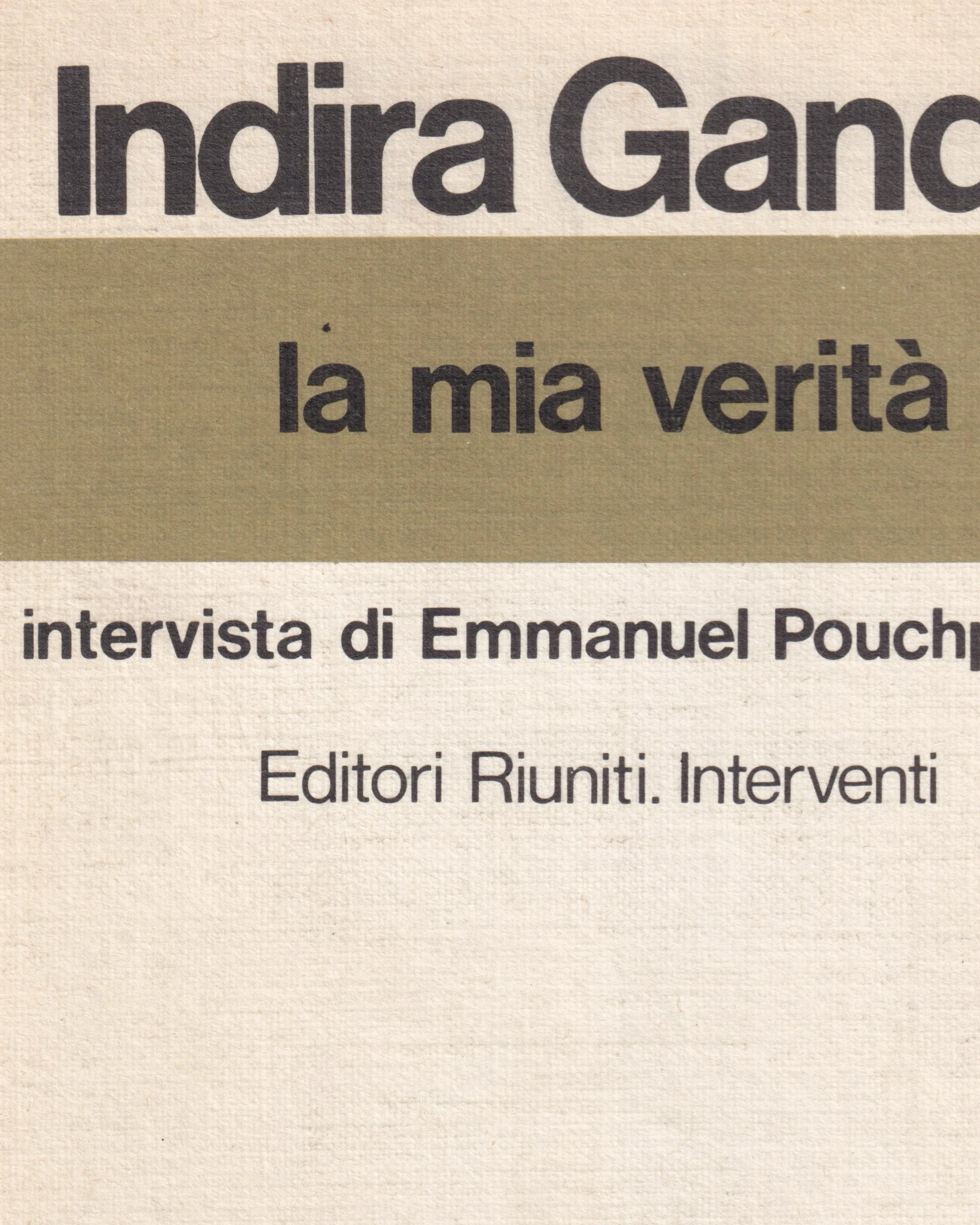 La mia Verità - Indira Gandhi Old Books Props!