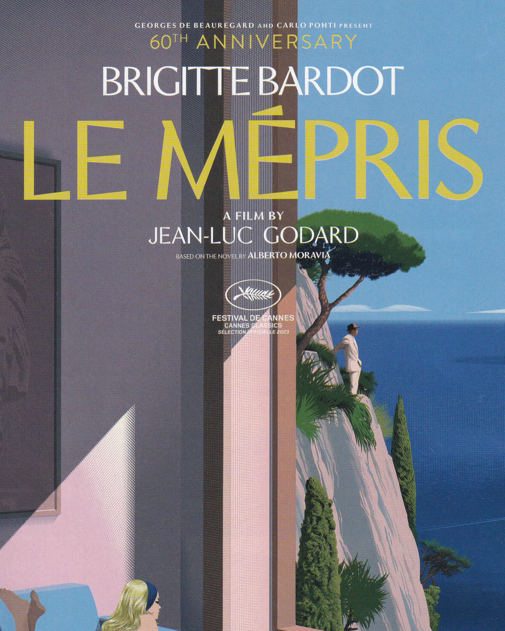Le Mépris - Brigitte Bardot Cinema Flyer - Jpn Cinema Posters Props!