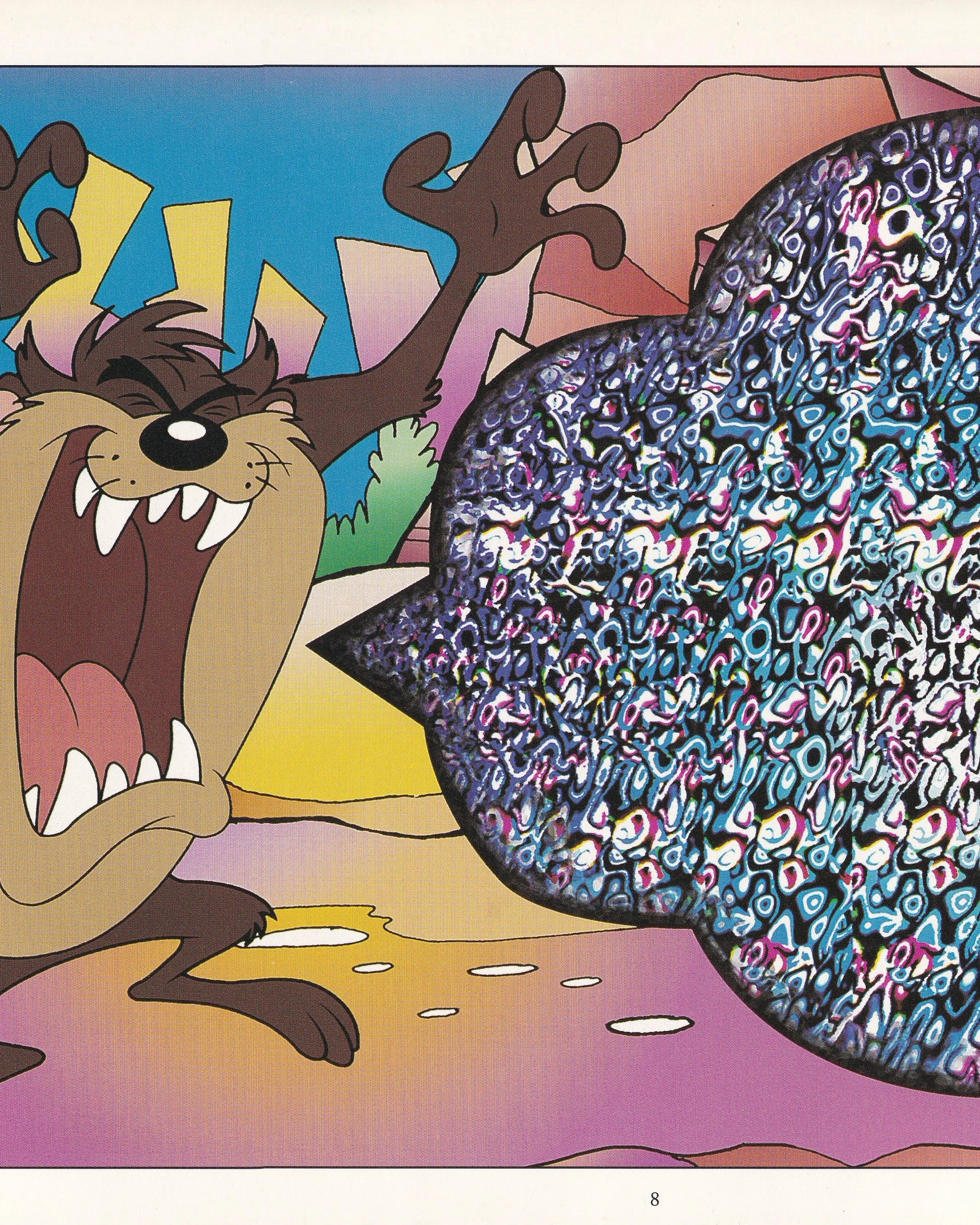 Looney Tunes "Magic Eye" - N.E. Thing Enterprises 1995 Old Books Universal Press Syndicate Company