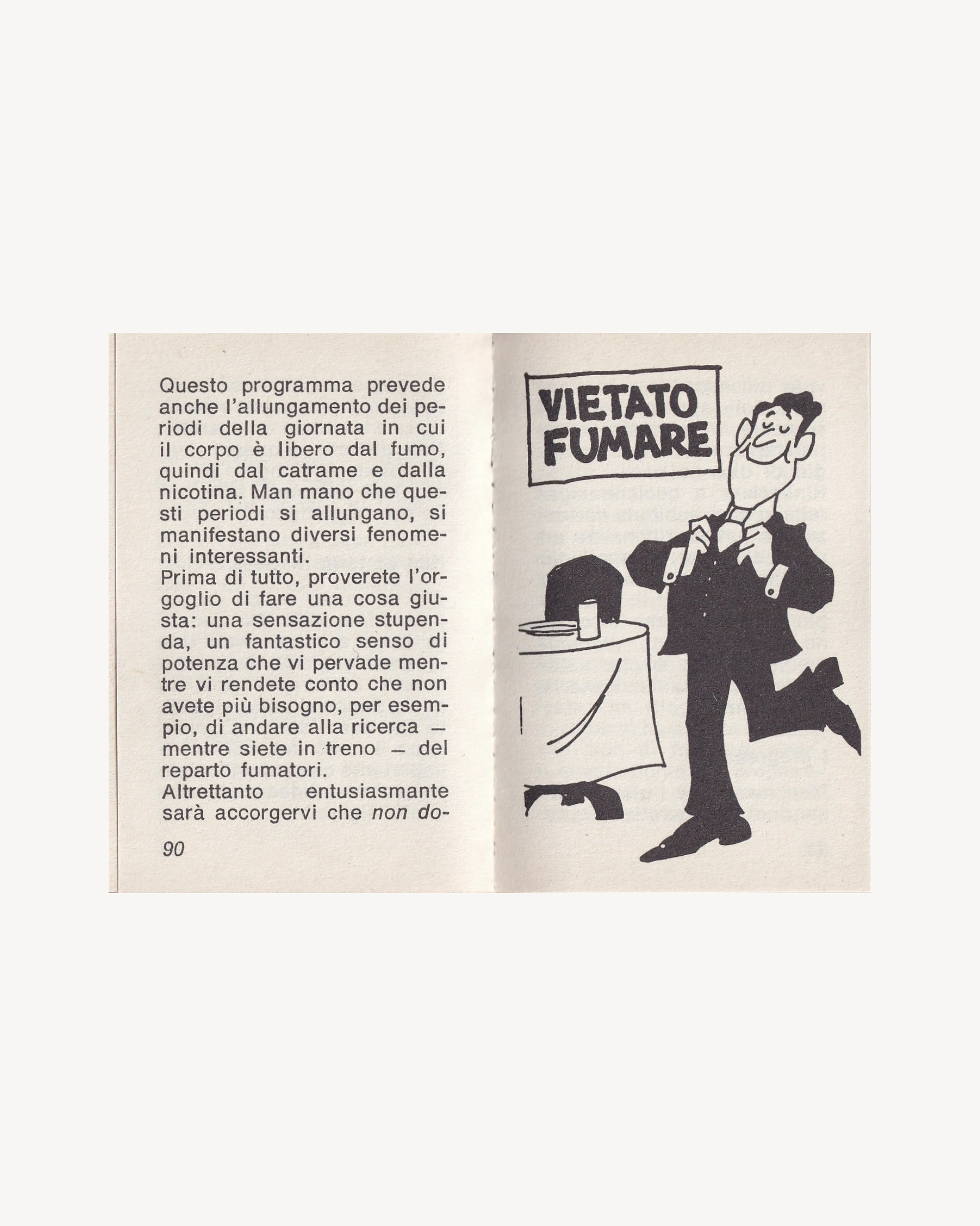 MS “Leggi e smetti di fumare” Old Books MS