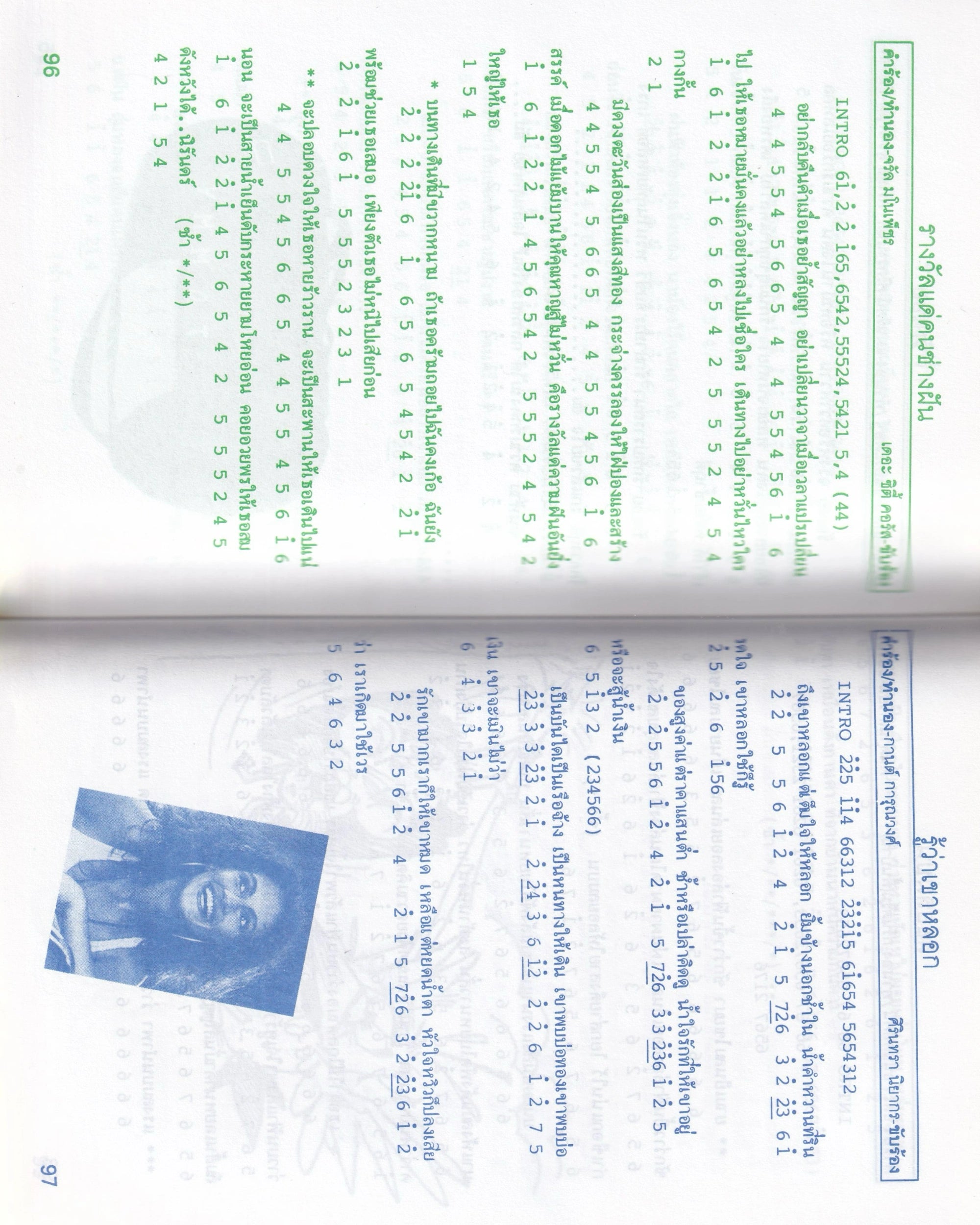 Manual for learning how to lay the "Khlui" flute vol.1 - Thai Thai Books Props!