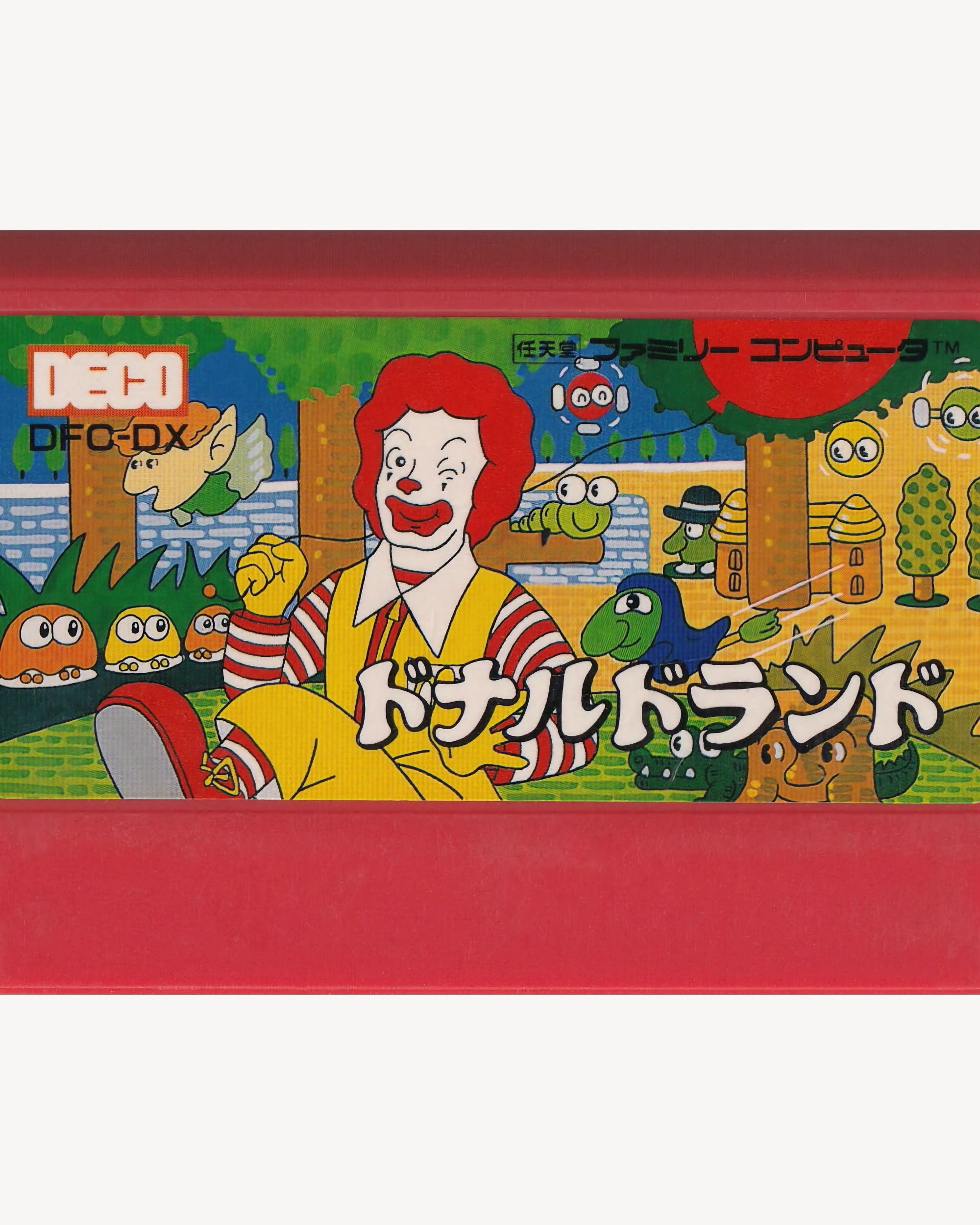 McDonald’s -Donald Land - Nintendo® Famicom Cartridge Games Deco