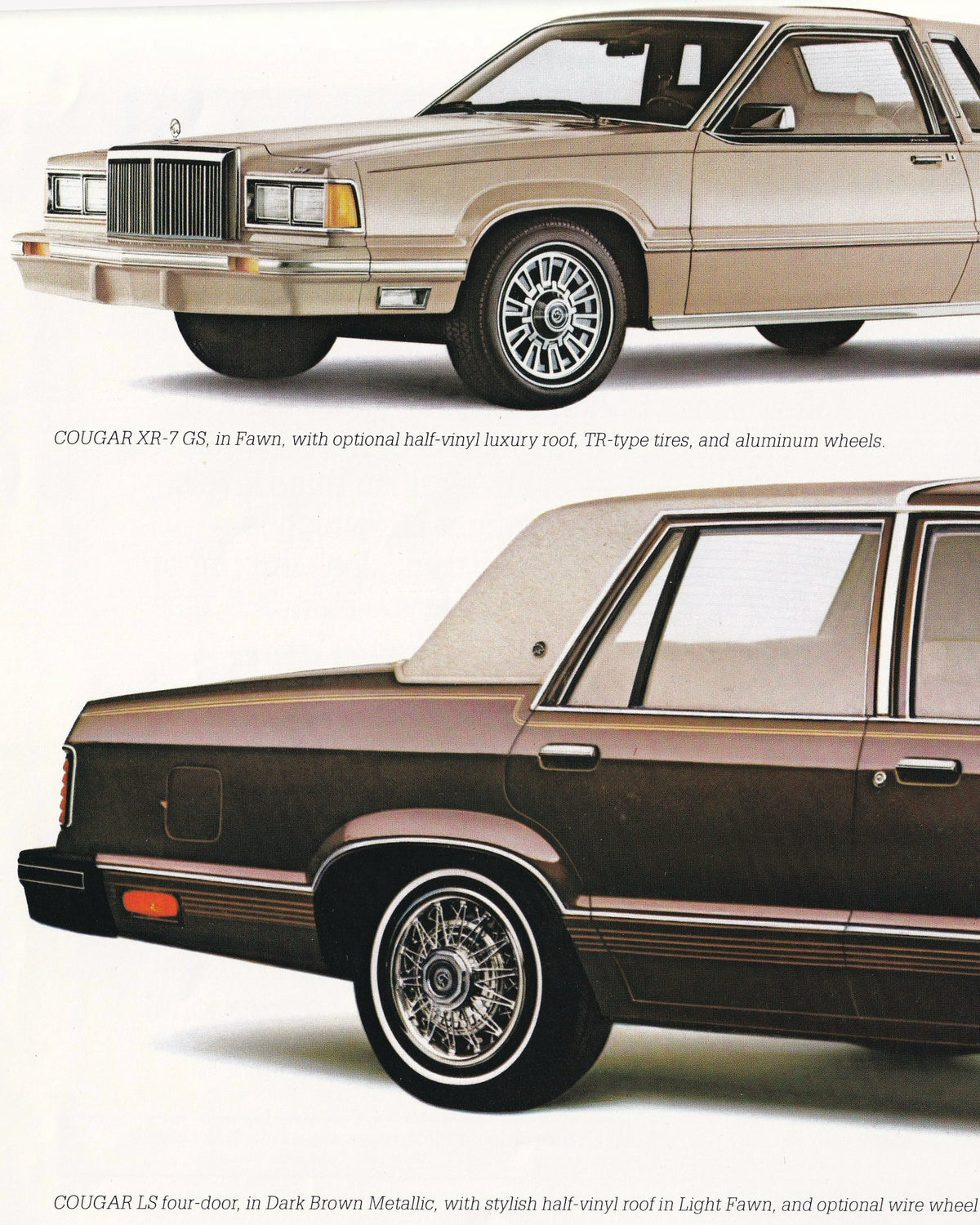 Mercury Cougar 1981 Catalogue Catalogues Lincoln-Mercury Ford