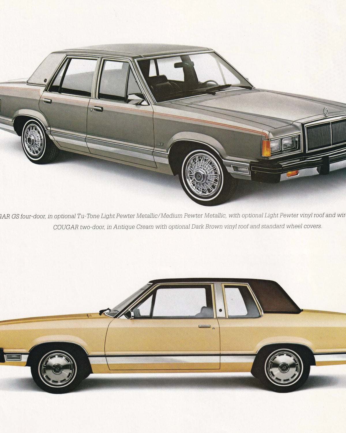Mercury Cougar 1981 Catalogue Catalogues Lincoln-Mercury Ford