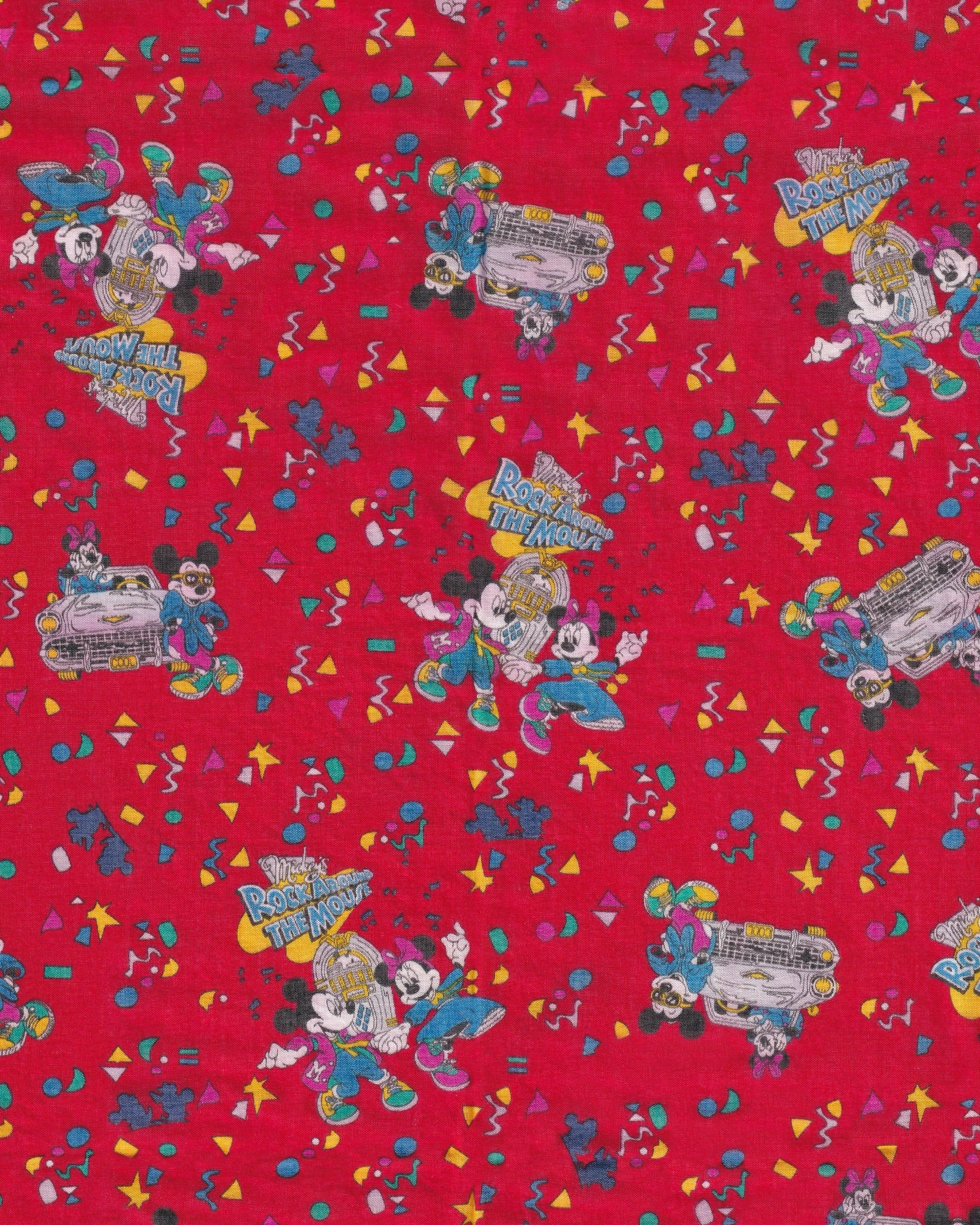 Mickey's Rock around the Mouse Foulard