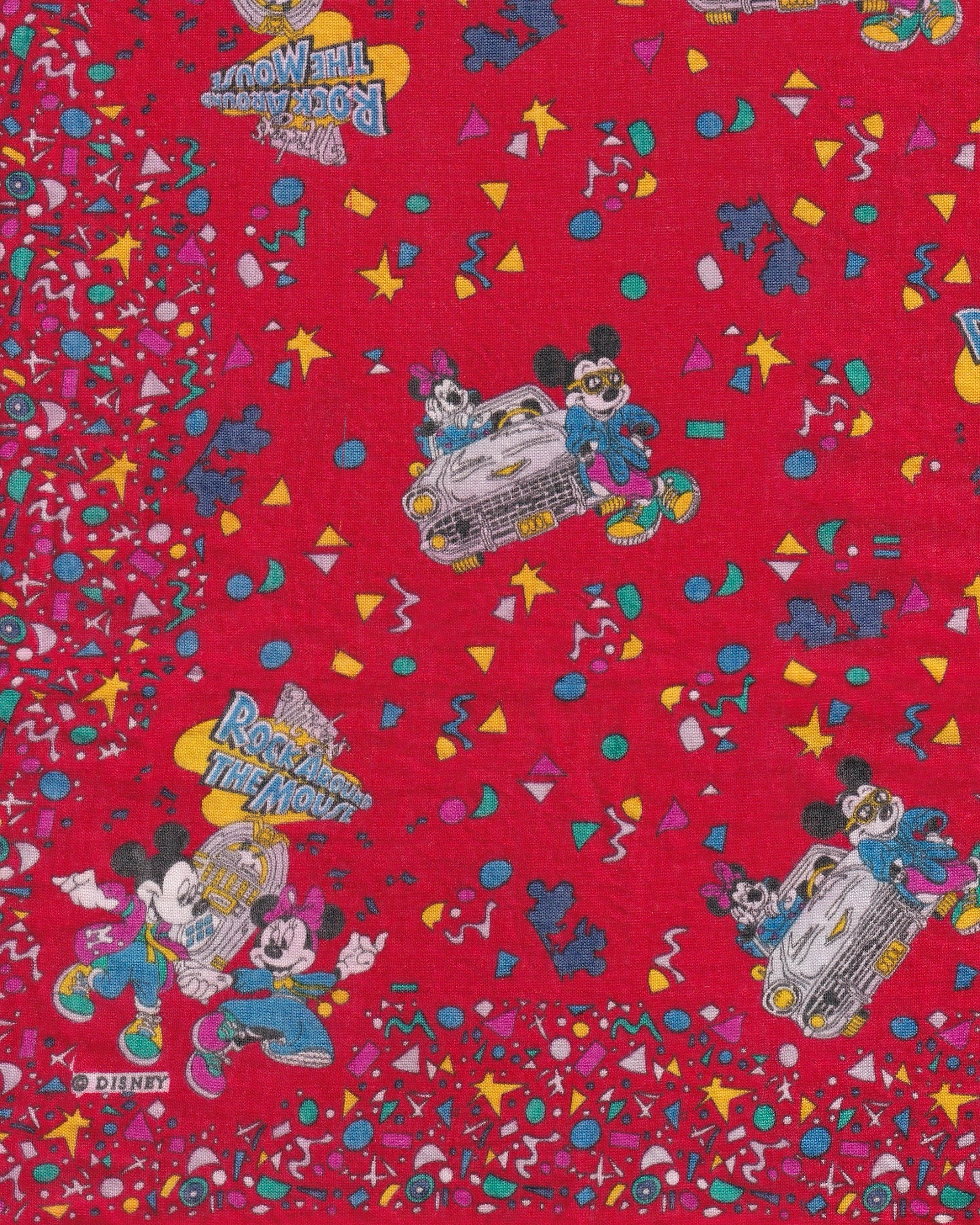 Mickey's Rock around the Mouse Foulard