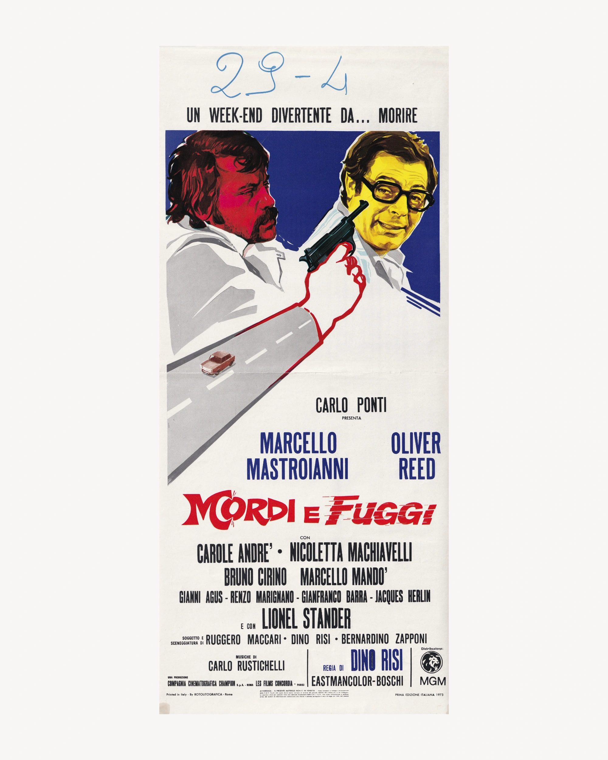 Mordi e Fuggi Cinema Posters Props!