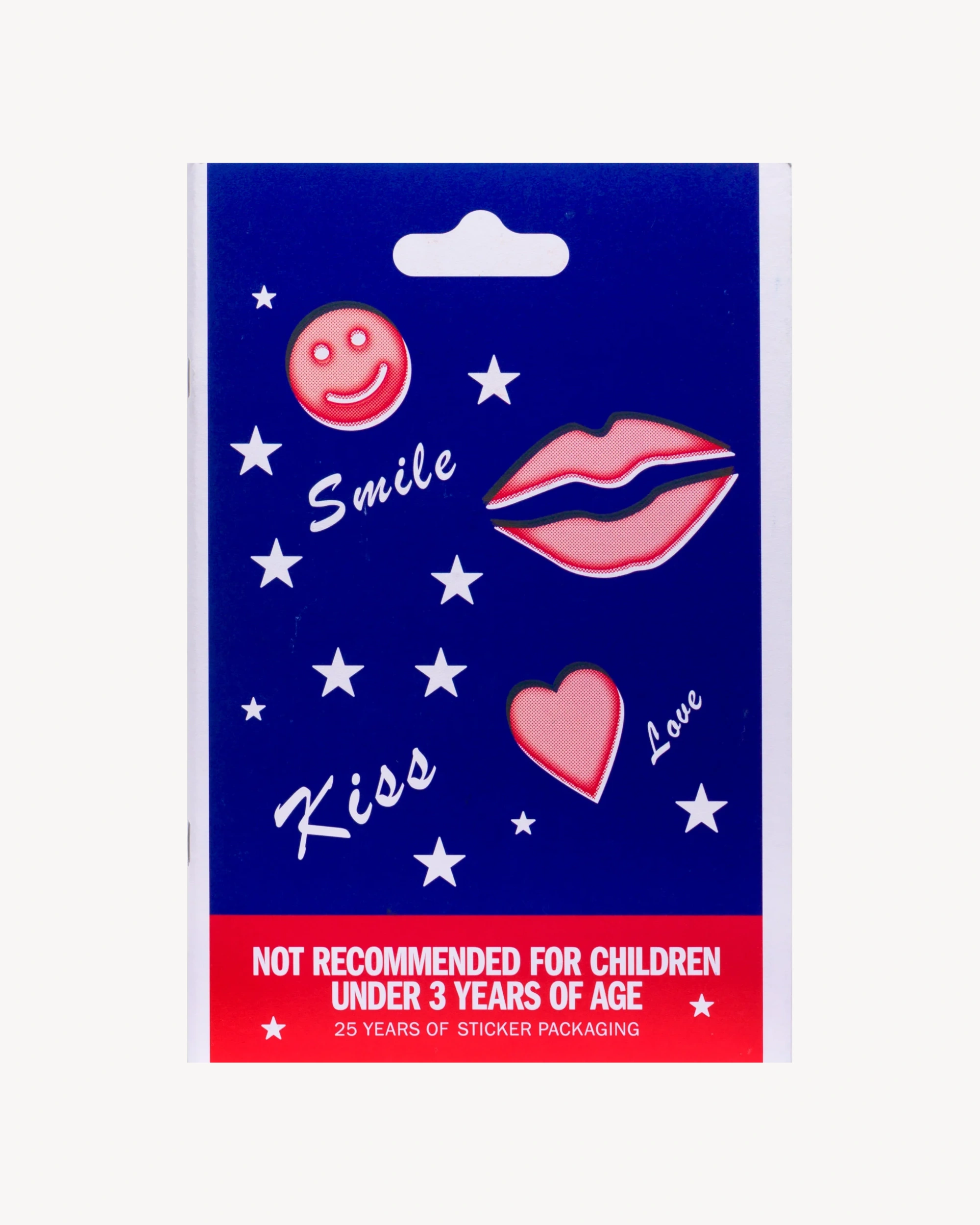 Not Recommended for Children Under 3 Years of Age: 25 Years of Sticker Packaging - Jessalyn Aaland Art Books Jessalyn Aaland