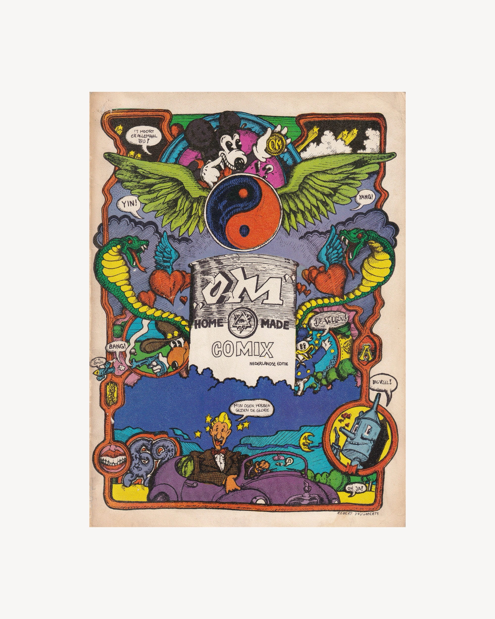 OM n.10 Home Made Comix (Dutch Edition) Comics Props!