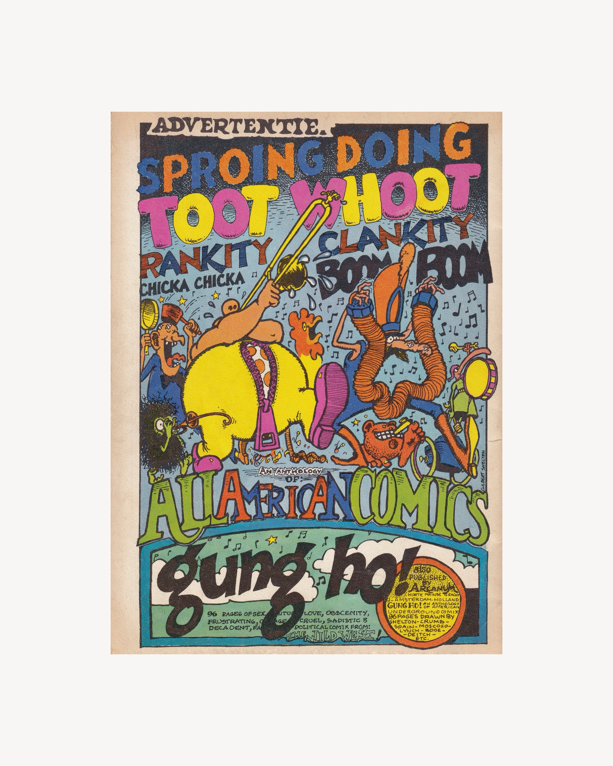 OM n.10 Home Made Comix (Dutch Edition) Comics Props!