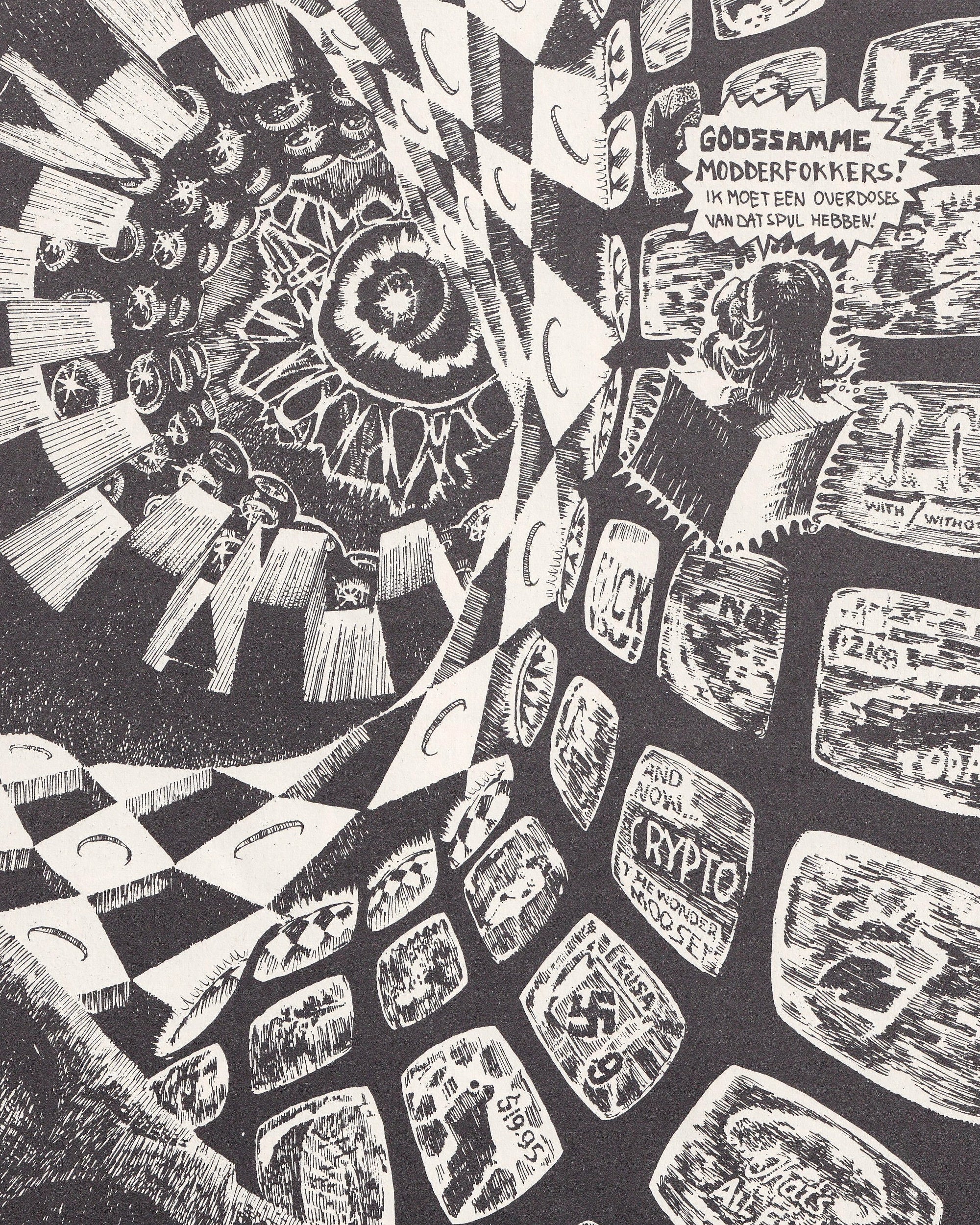 OM n.10 Home Made Comix (Dutch Edition) Comics Props!