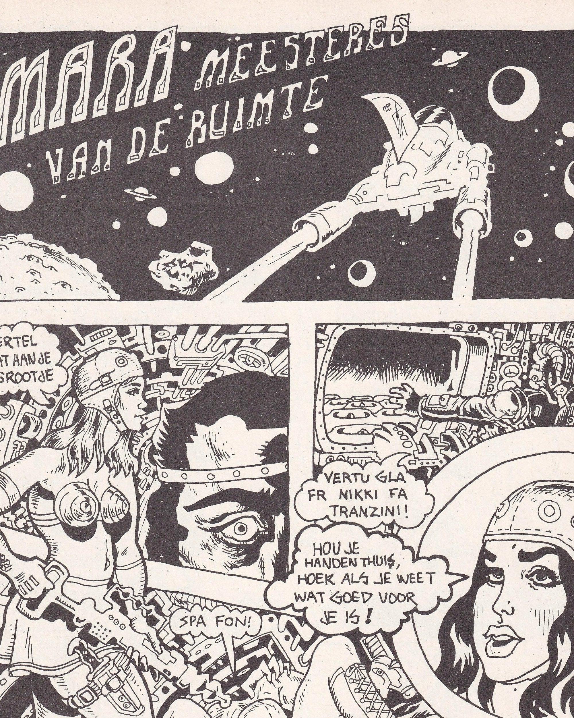 OM n.10 Home Made Comix (Dutch Edition) Comics Props!