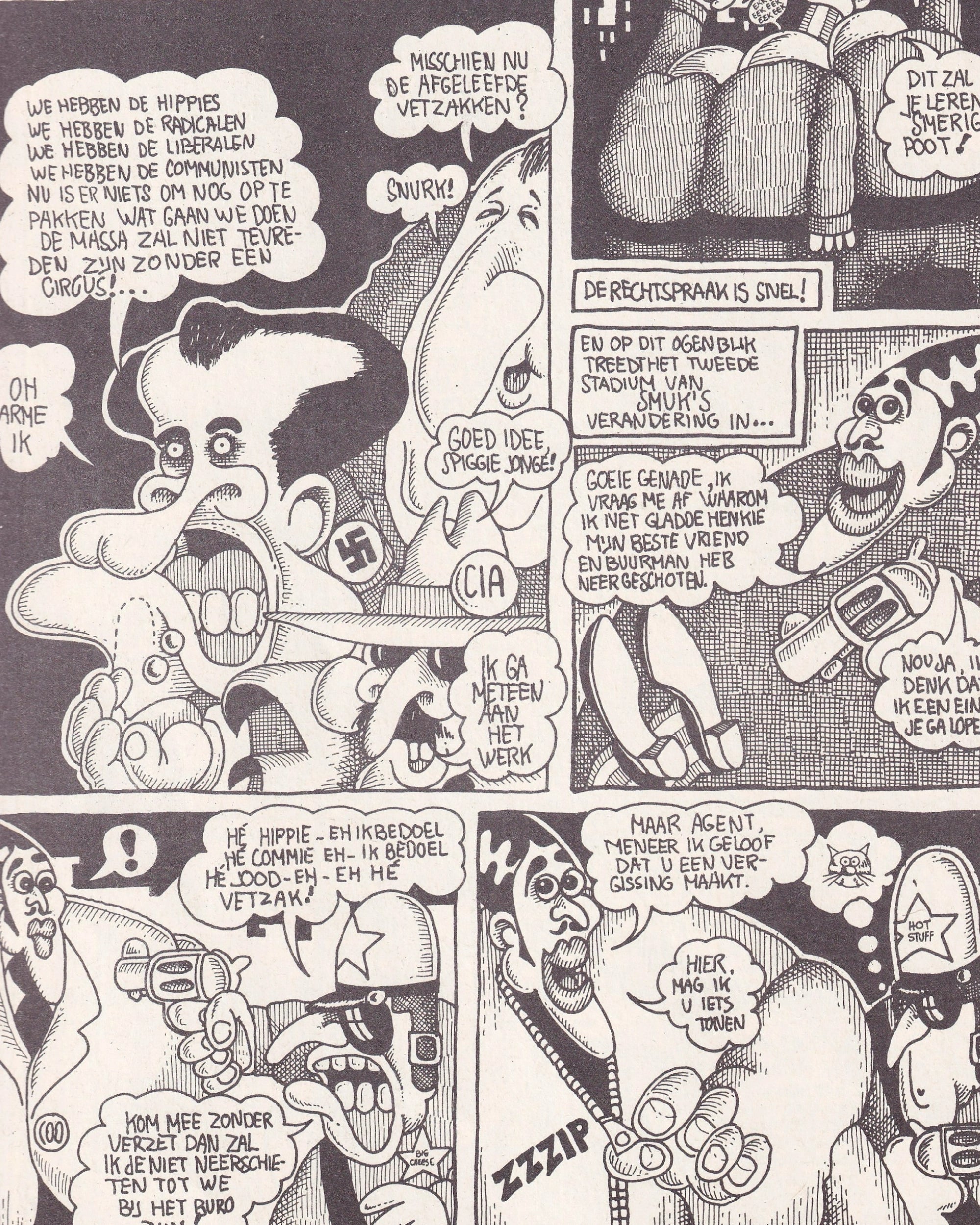 OM n.10 Home Made Comix (Dutch Edition) Comics Props!