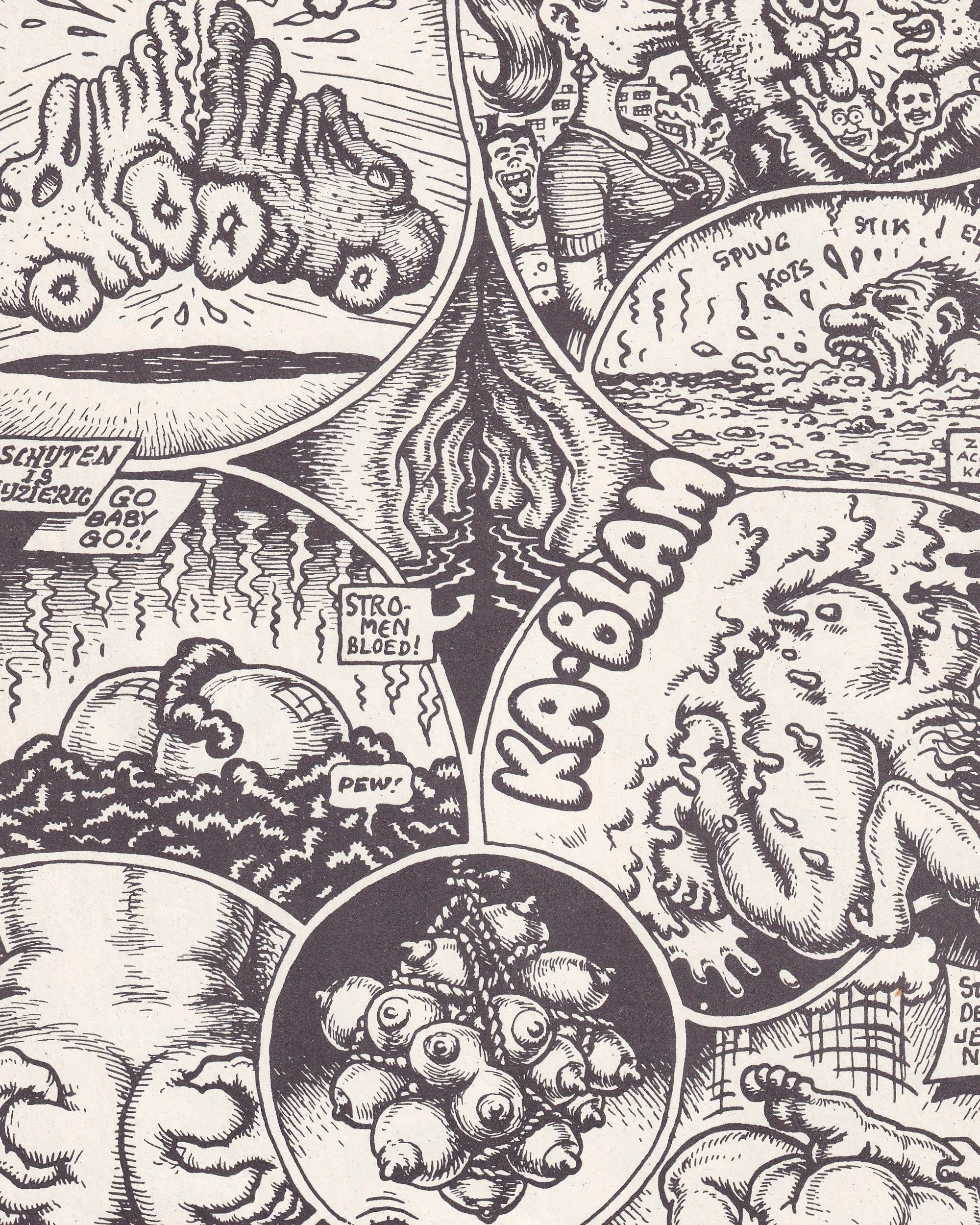 OM n.10 Home Made Comix (Dutch Edition) Comics Props!