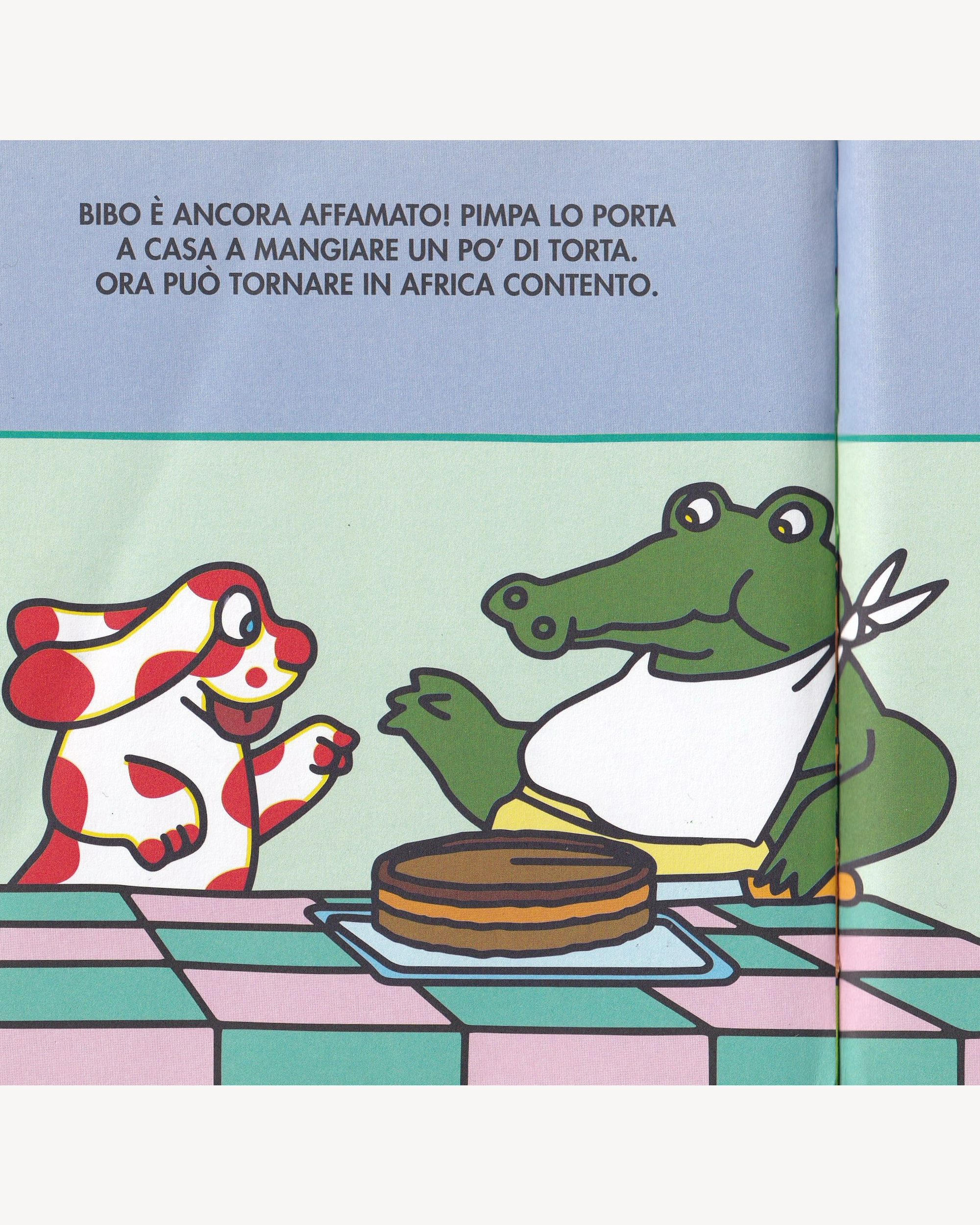 PIMPA il coccodrillo Bibo Kids Panini Ragazzi