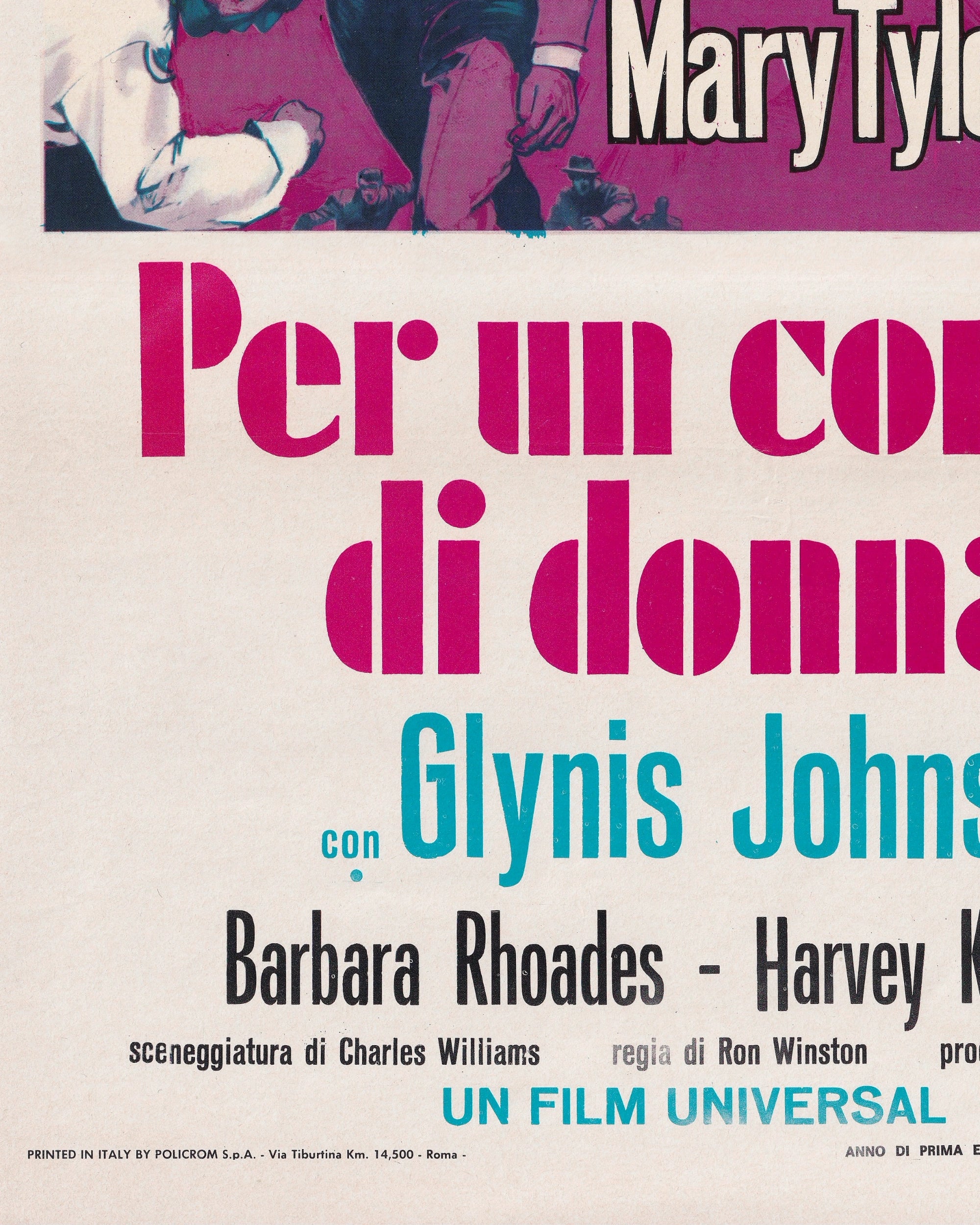 Per un Corpo di Donna Cinema Posters Props!