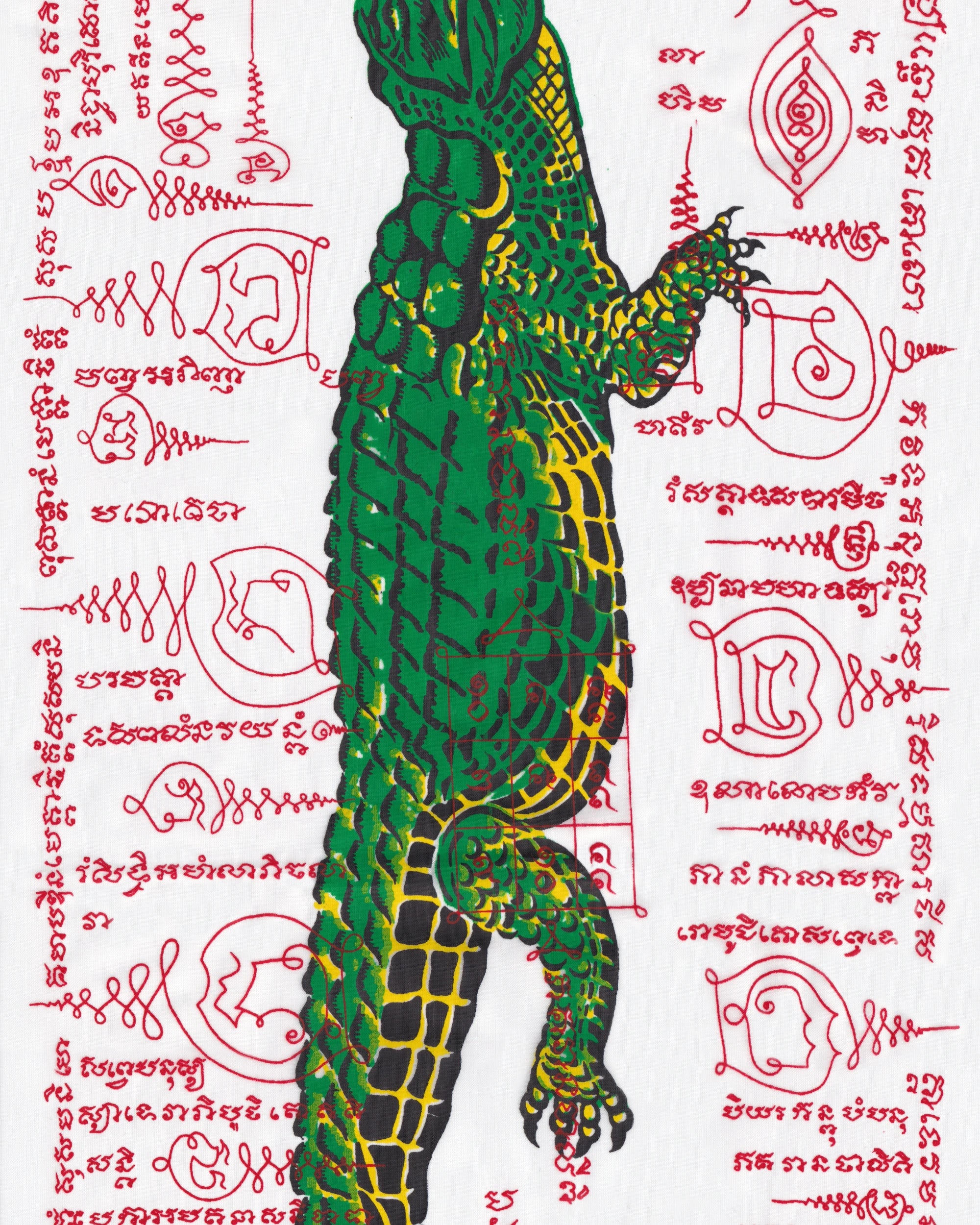 Pha Yant “Crocodile” Pha Yant Props!