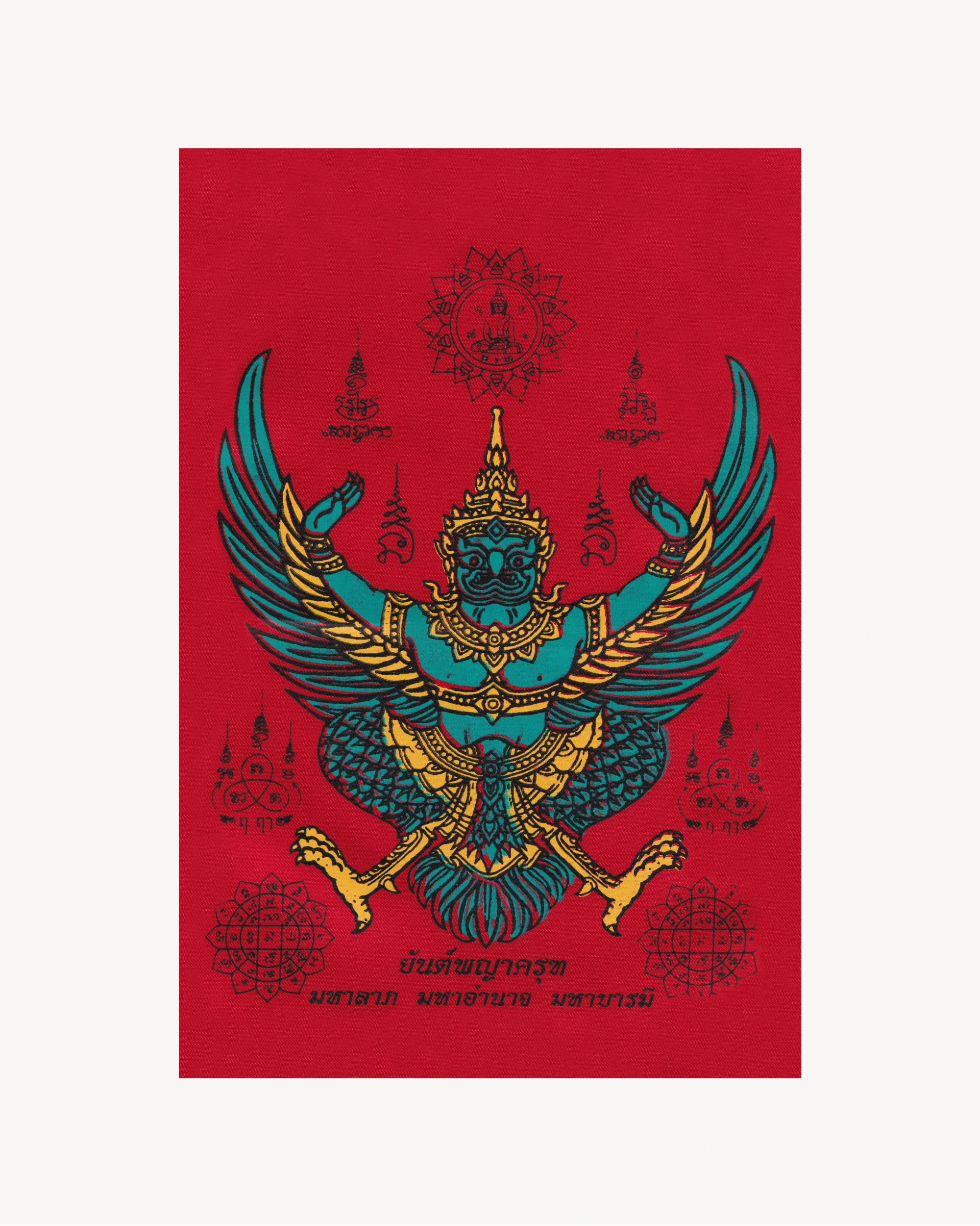 Pha Yant “Garuda” red Pha Yant Props!