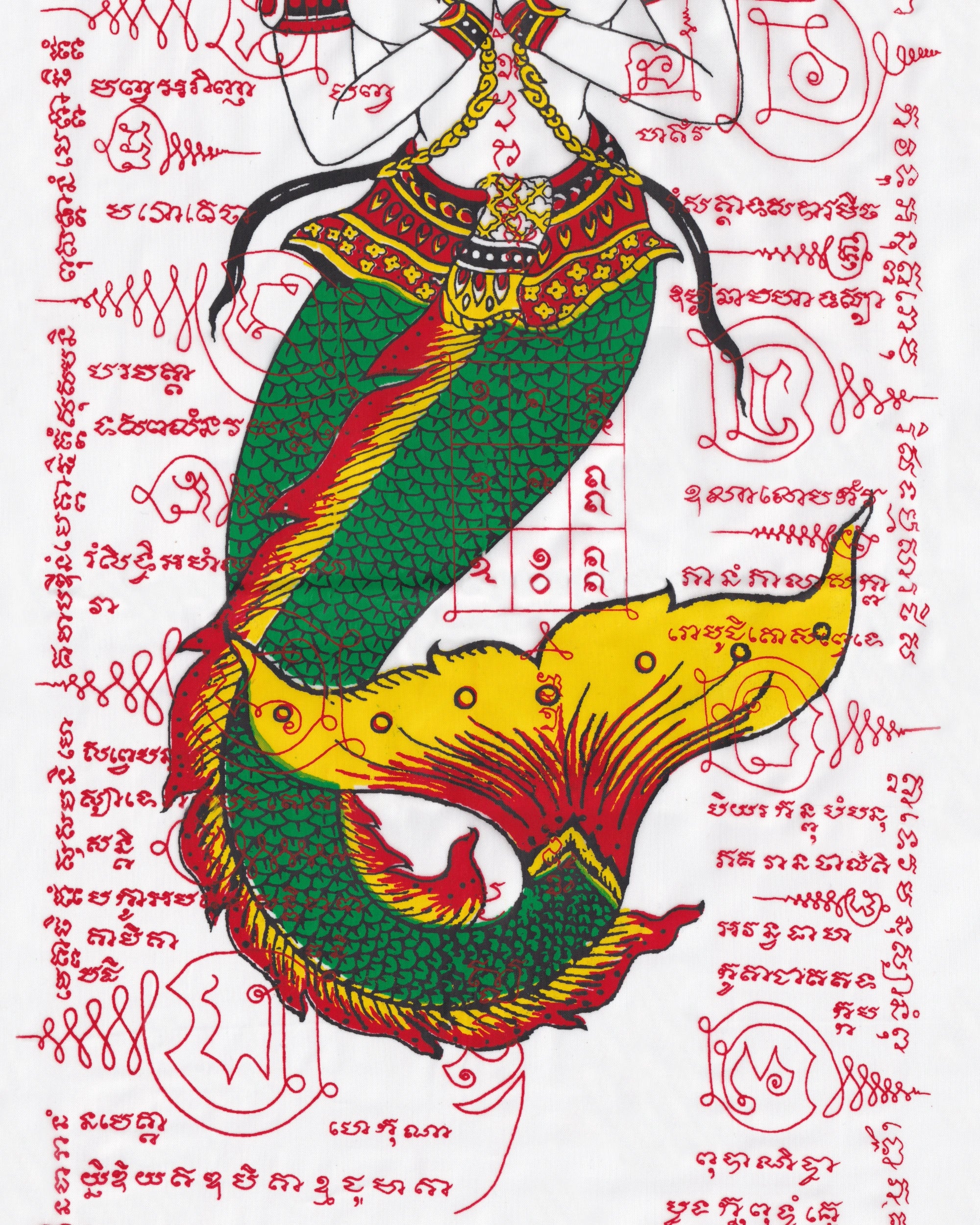 Pha Yant “Mermaid” Pha Yant Props!