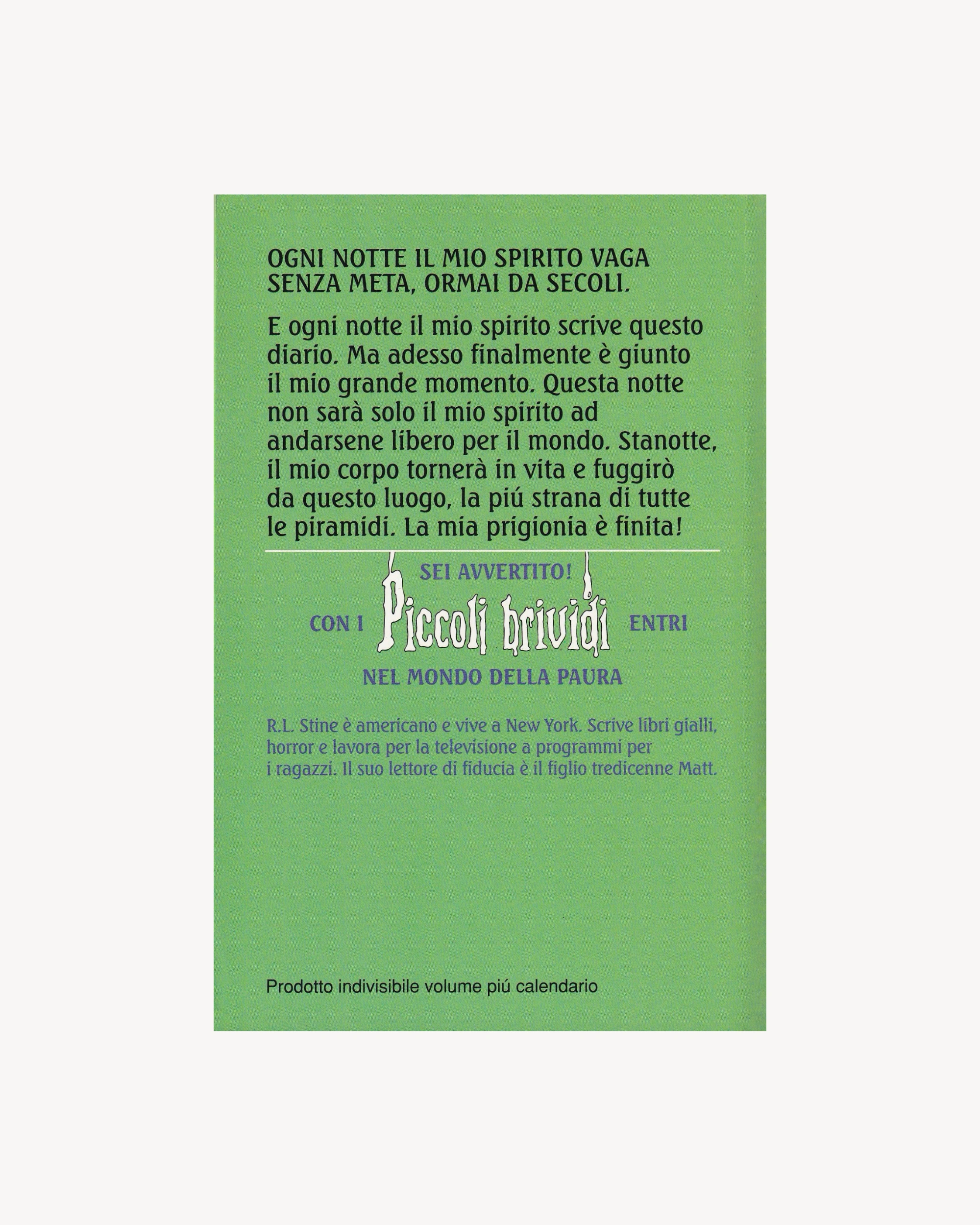 Piccoli brividi - Diario di una Mummia Impazzita - R.L. Stine Old Books Mondadori