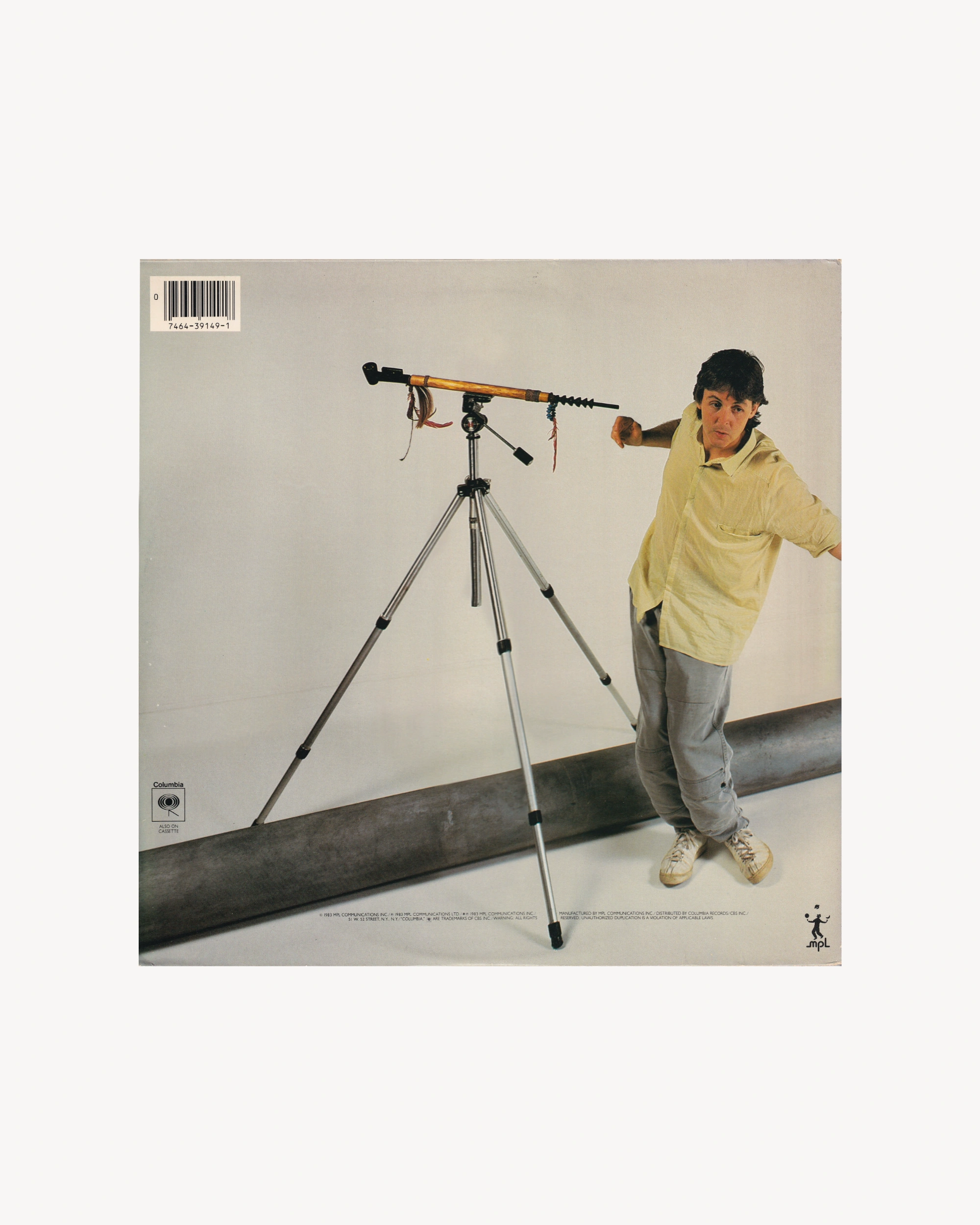 Pipes of Peace - Paul McCartney 1983 (USA)
