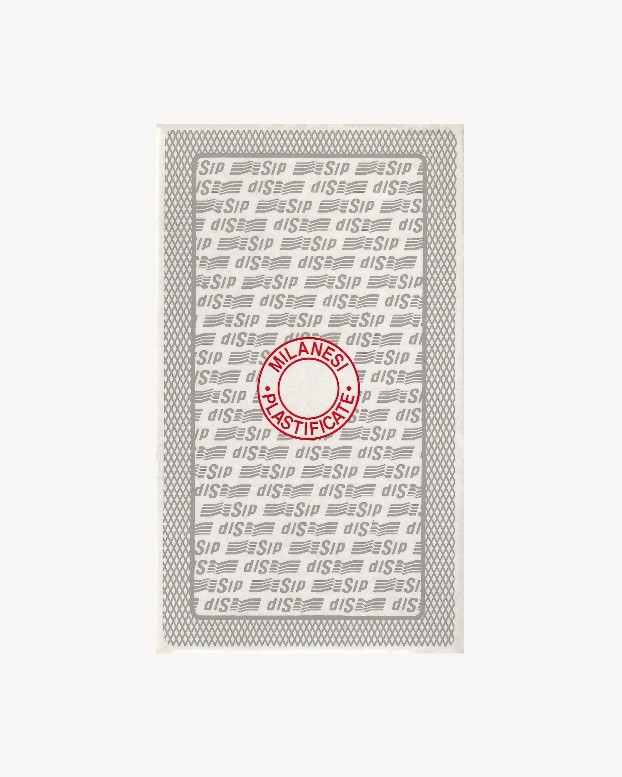 Playing Cards SIP 193-1/2 Playing Cards Dal Negro