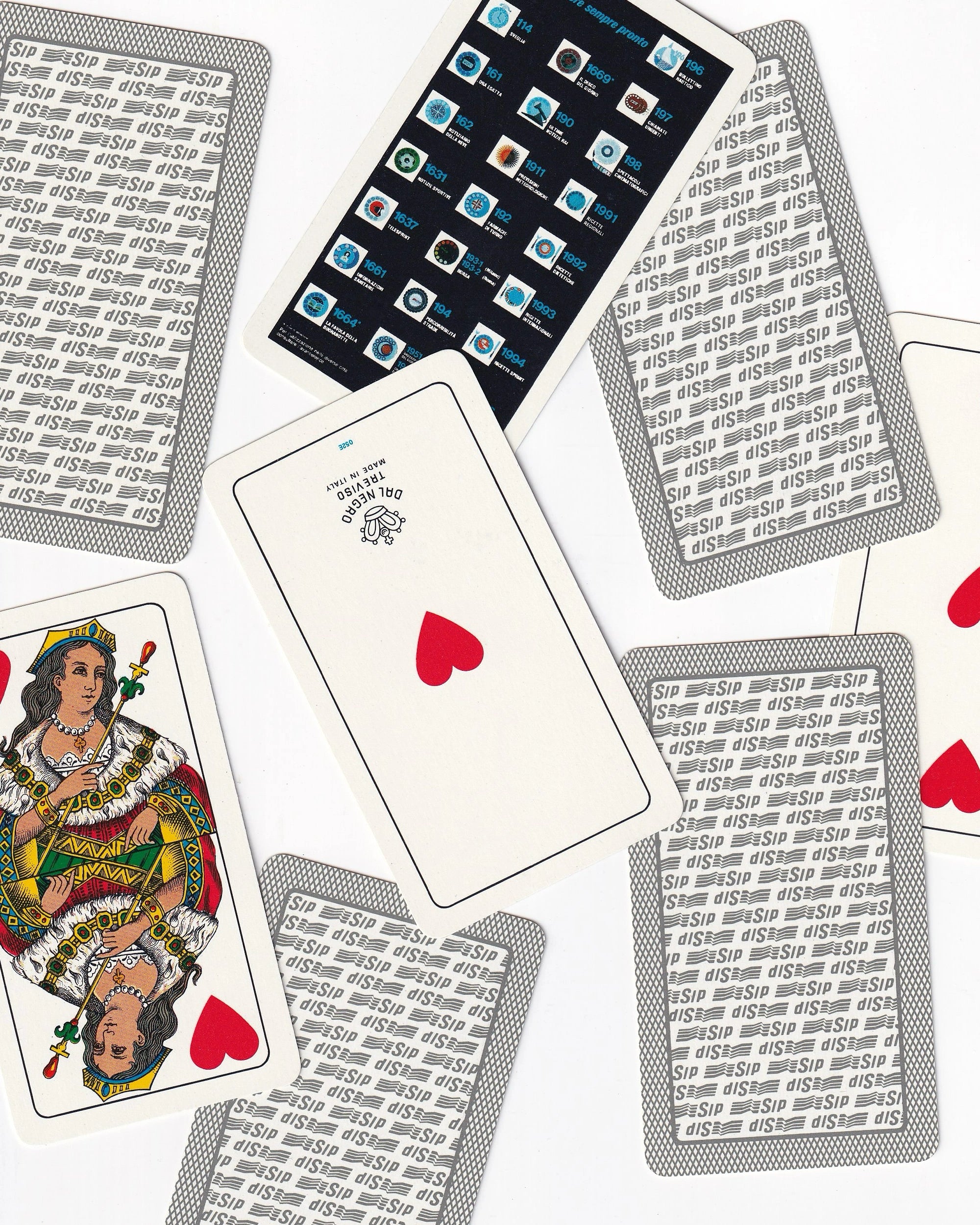 Playing Cards SIP 193-1/2 Playing Cards Dal Negro